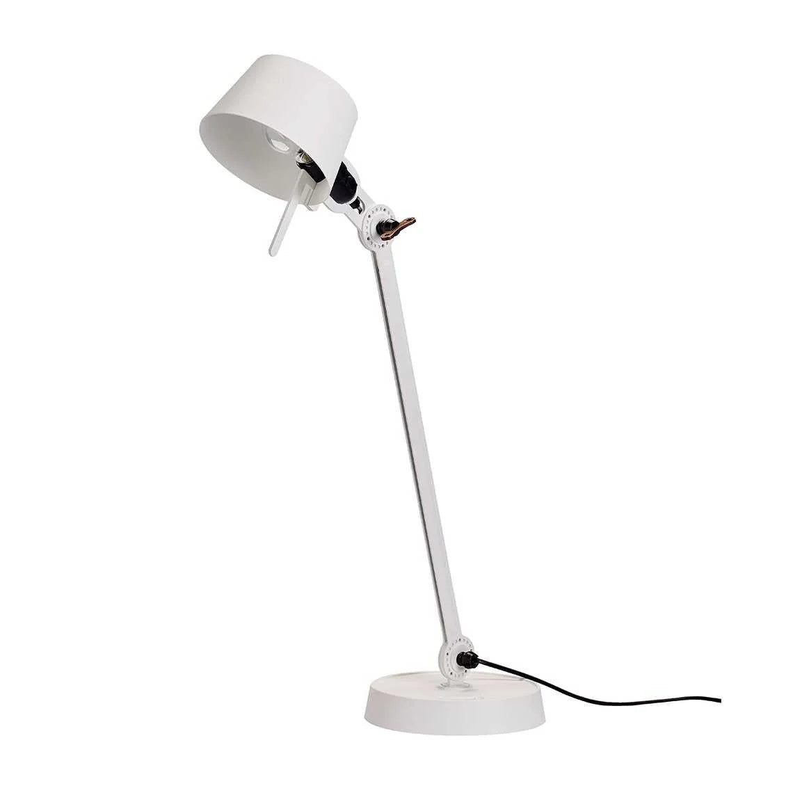 Tonone Bolt bureaulamp één arm op voet - pure white