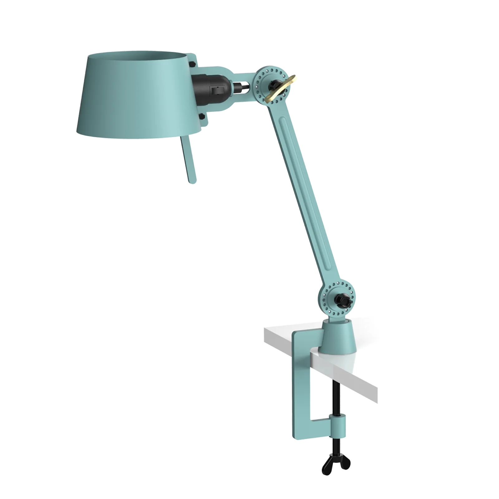 Tonone Bolt bureaulamp small één arm met klem - ice blue