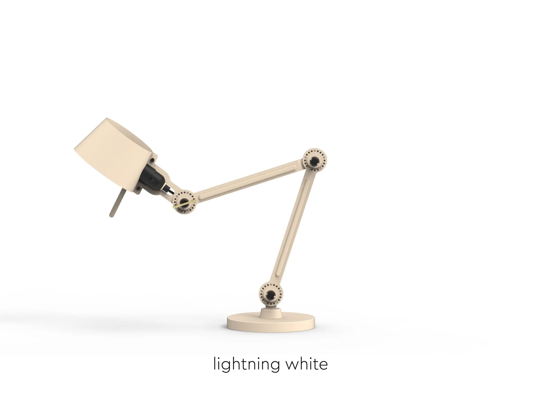 Tonone Bolt bureaulamp small twee armen op voet - lightning white
