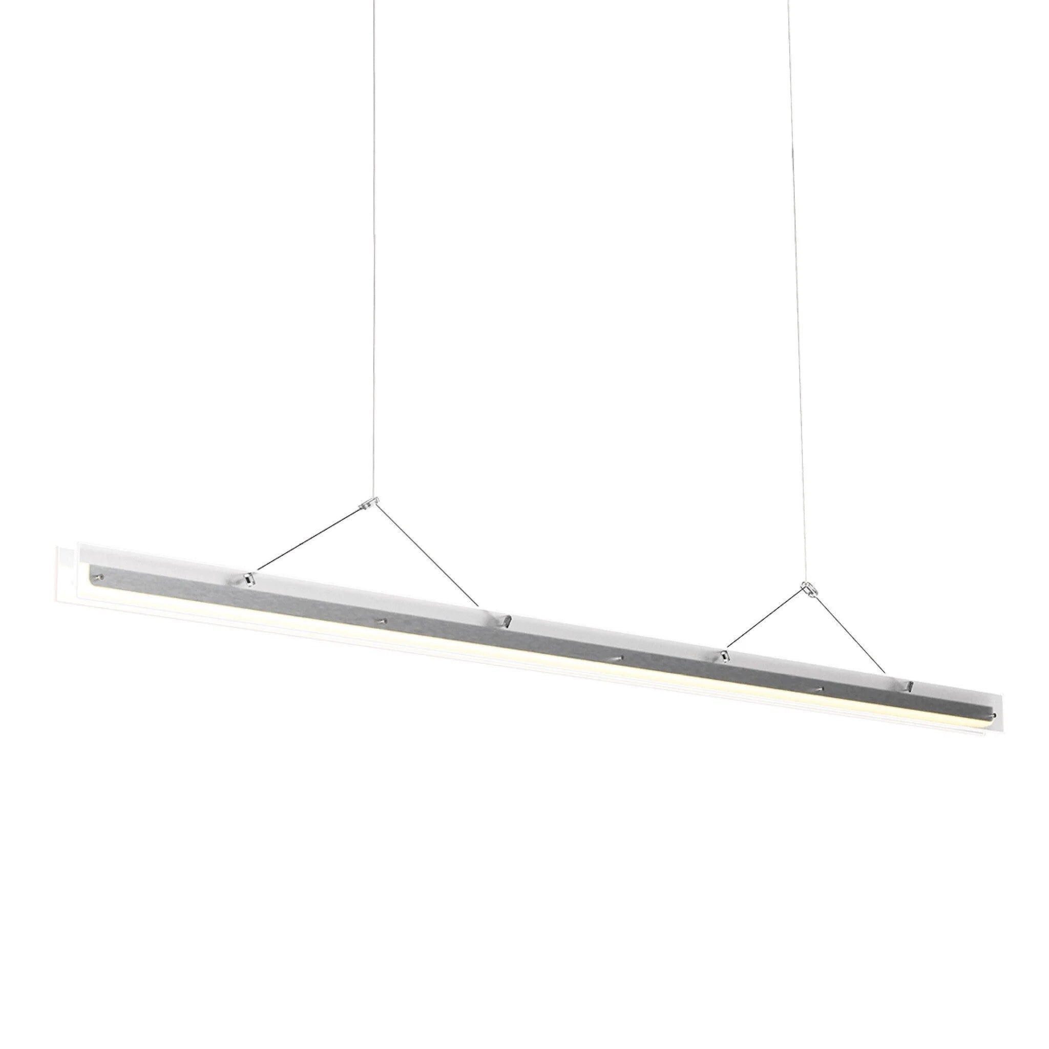 Tonone Bridge hanglamp - 110 cm. + 150 cm. - fog white 150 cm.