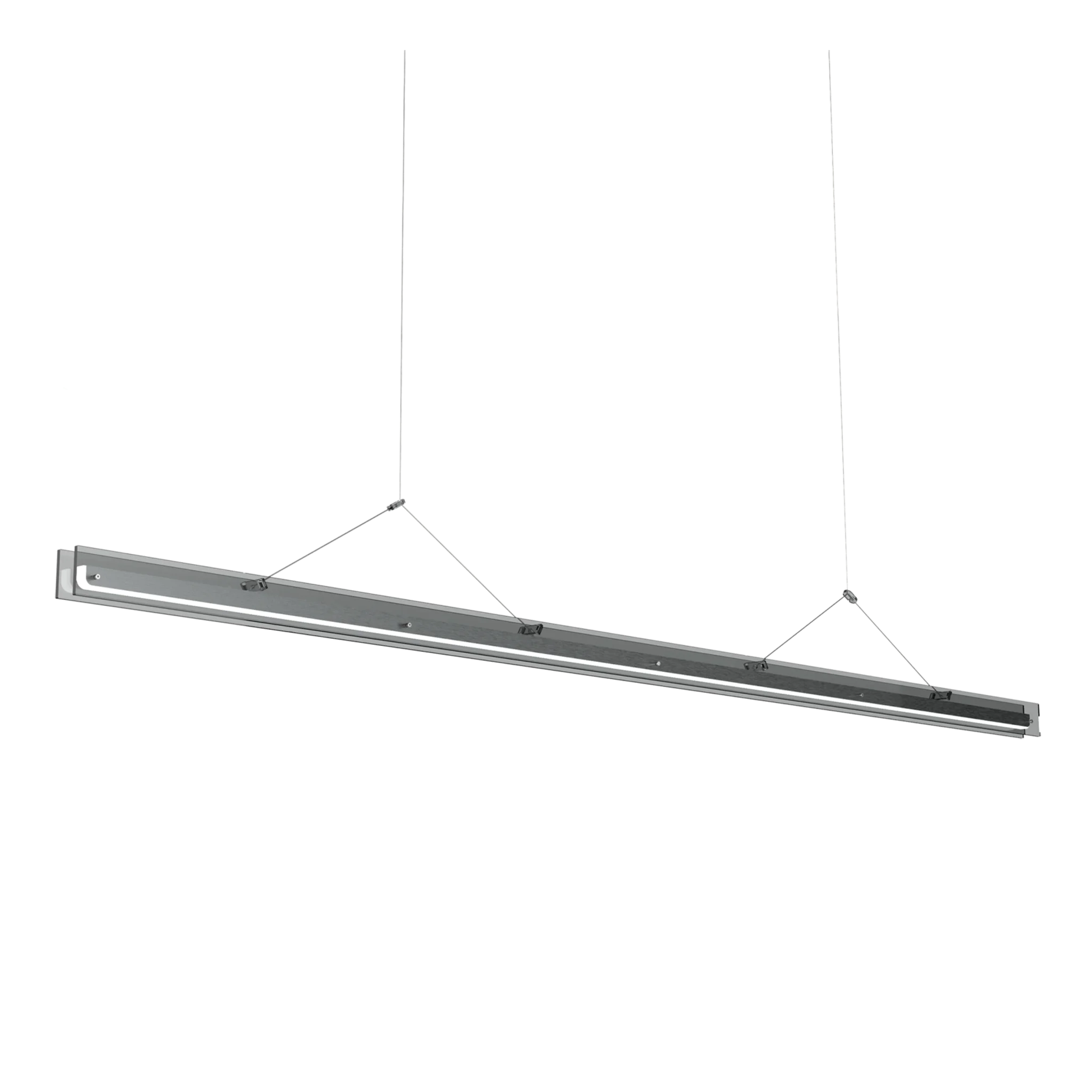 Tonone Bridge hanglamp - 180 cm. + 220 cm. - smokey grey 180 cm.