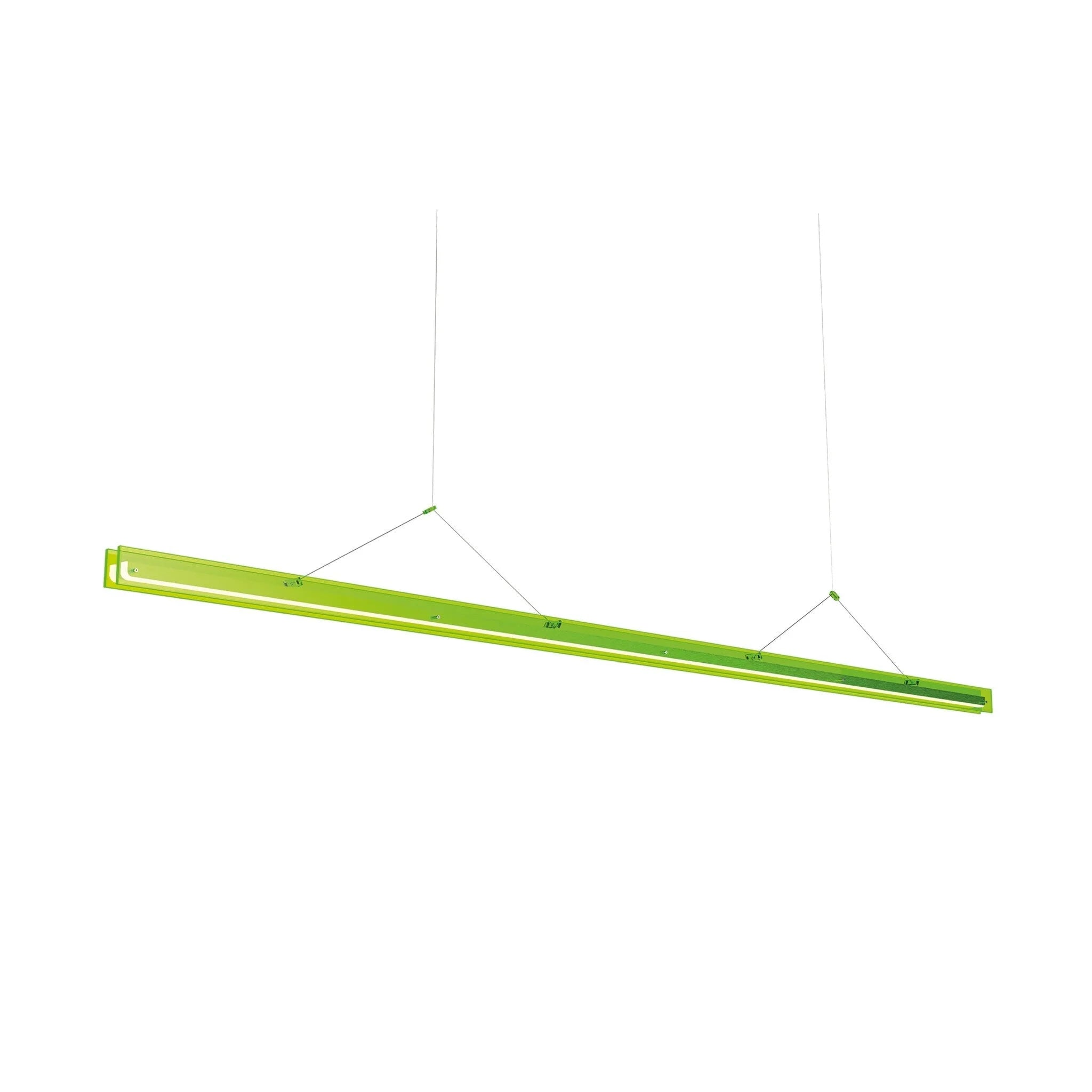 Tonone Bridge hanglamp - 180 cm. + 220 cm. - toxic green 220 cm.