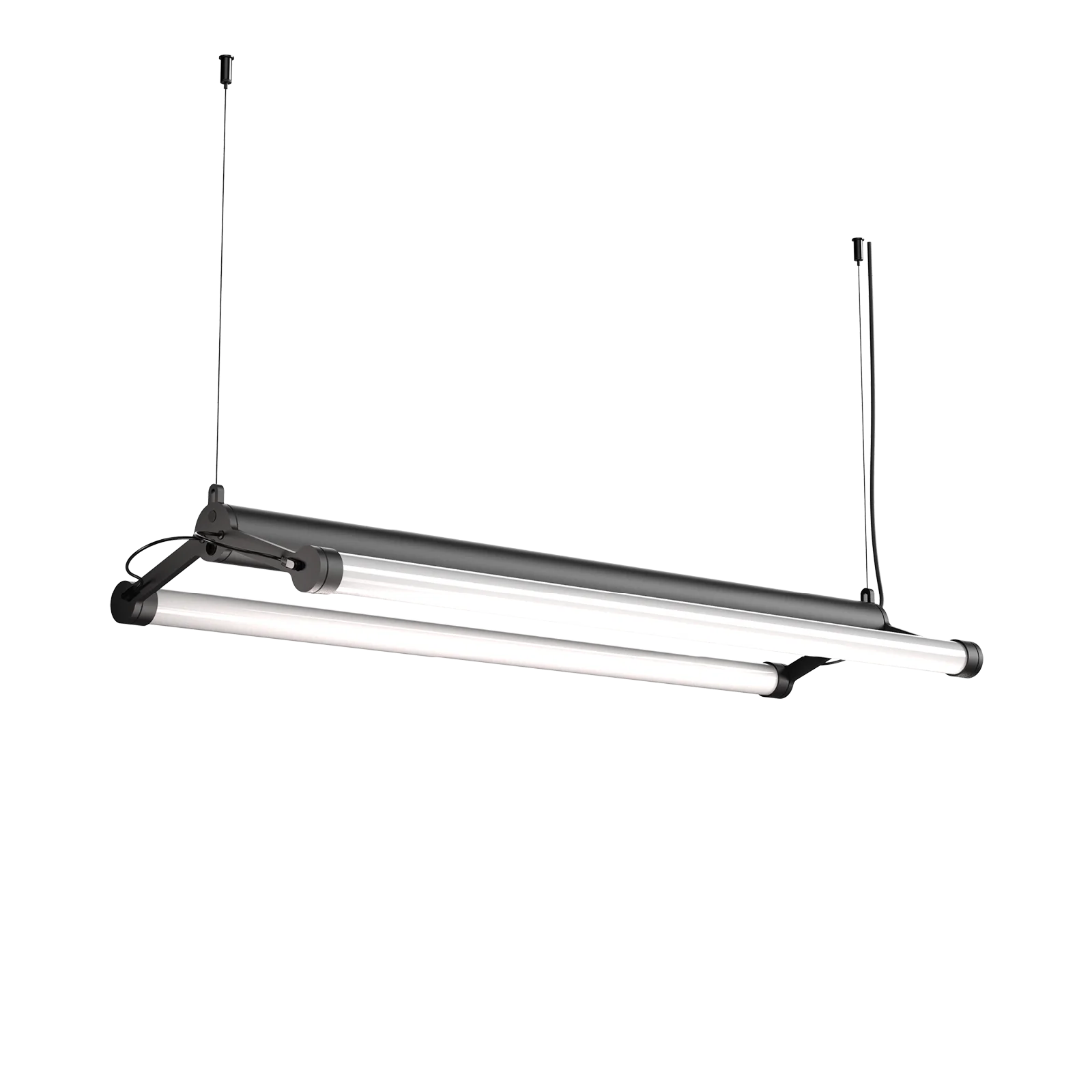 Tonone Mr. Tubes LED dubbel - zwart 2700K