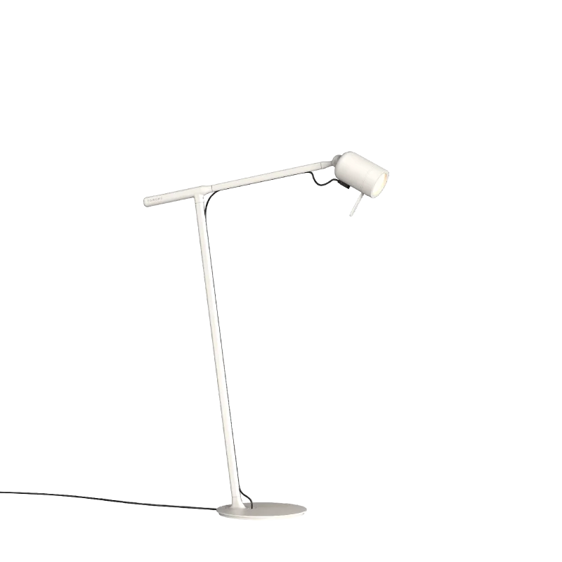 Tonone spot ONE - bureauarmatuur - fuzzy white + knob