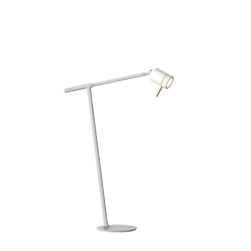 Tonone spot ONE - bureauarmatuur - fuzzy white + knob hell orange