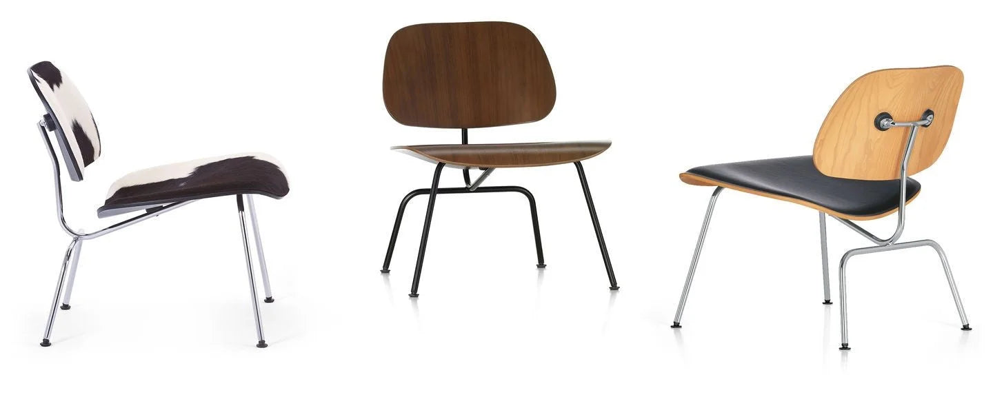 vitra Eames lounge chair Plywood Group LCM - calf’s skin