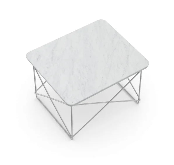 vitra Eames Occasional Table LTR - Carrara marmer