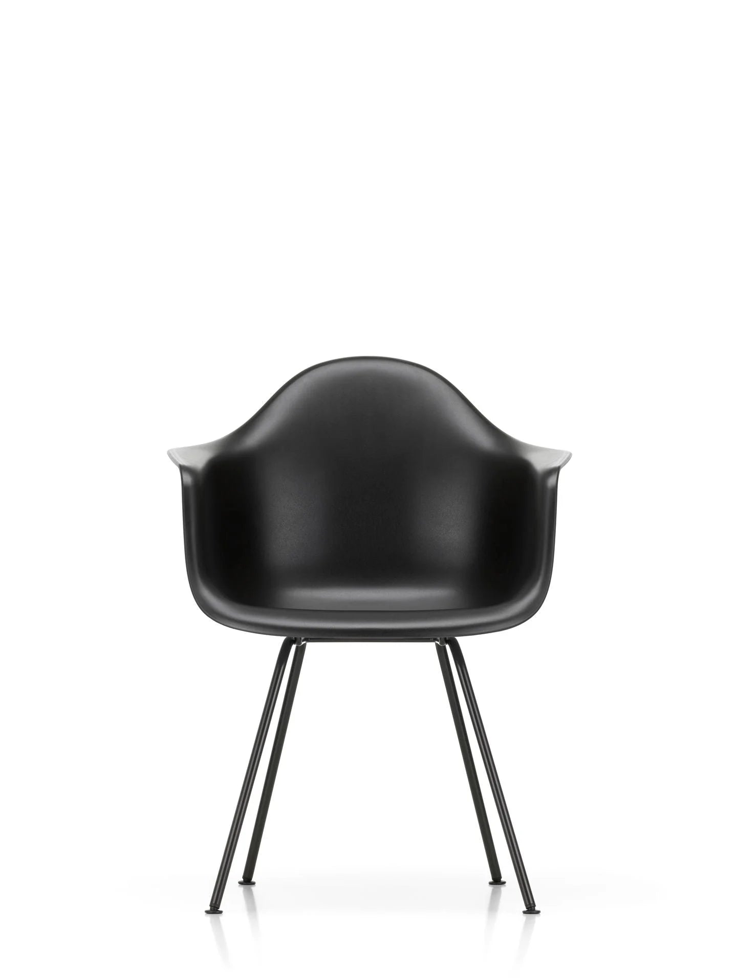 vitra Eames Plastic Armchair DAX RE - zwart onderstel