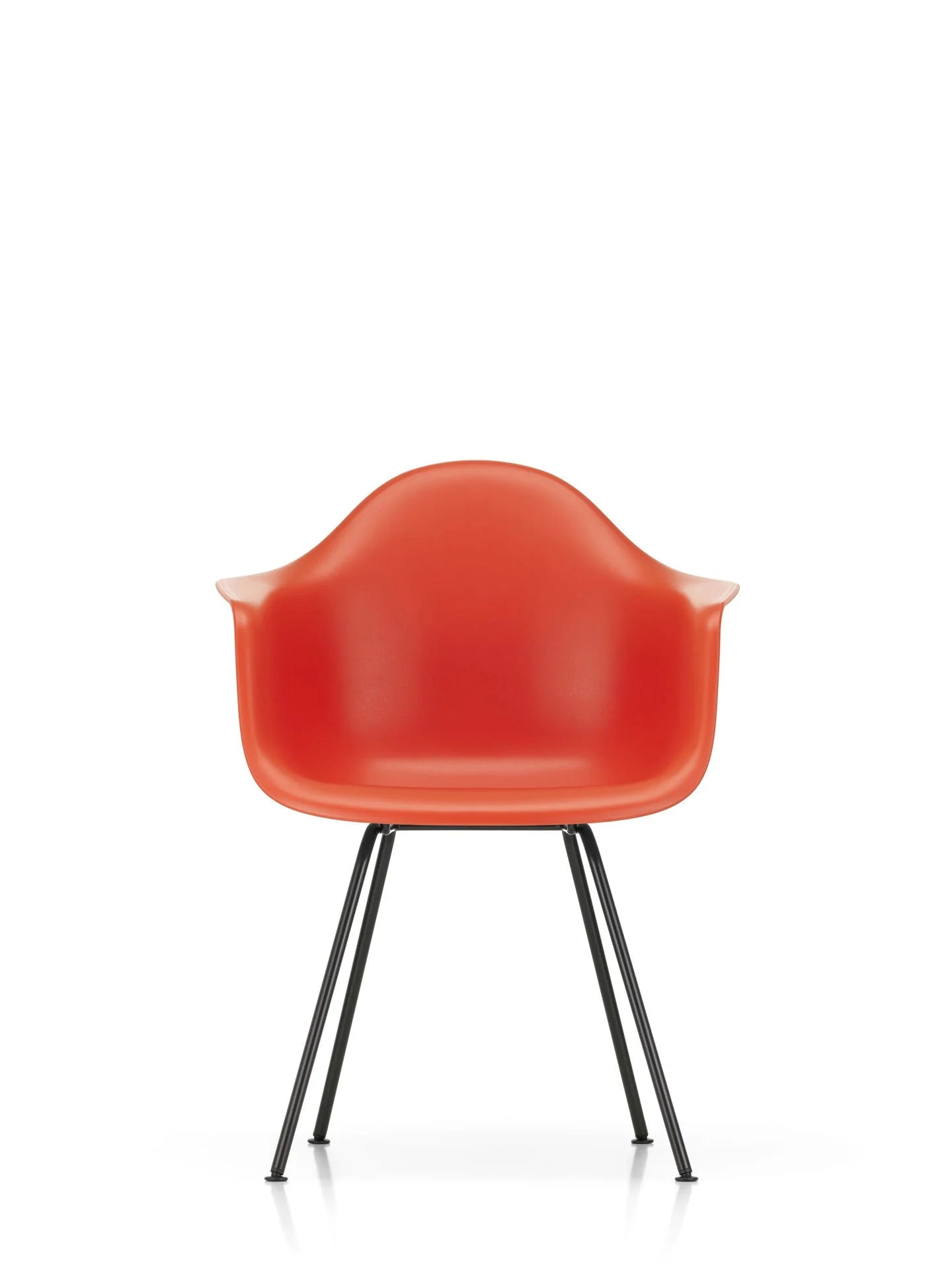 vitra Eames Plastic Armchair DAX RE - zwart onderstel