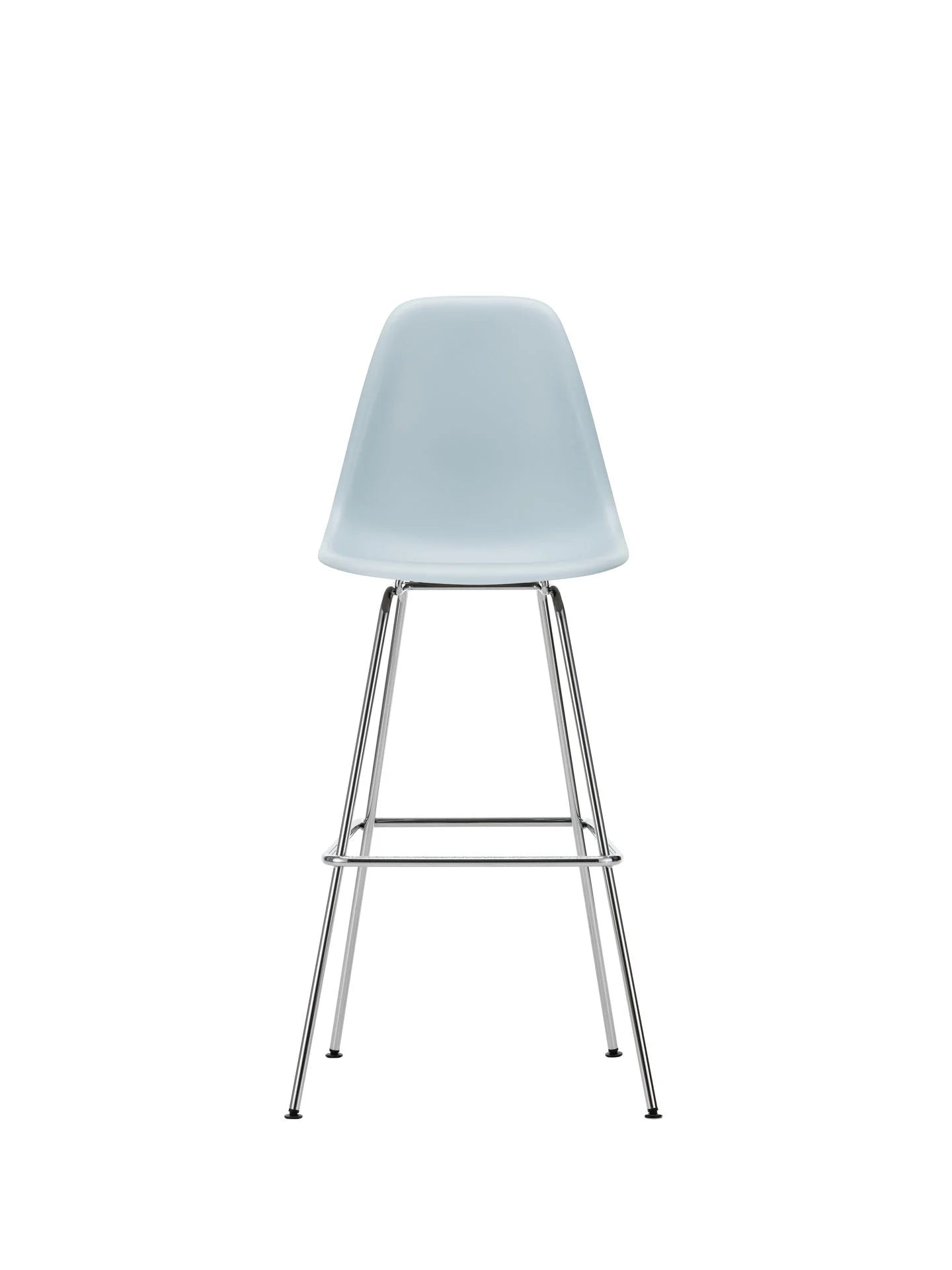 vitra Eames Plastic Stool RE high - chroom onderstel