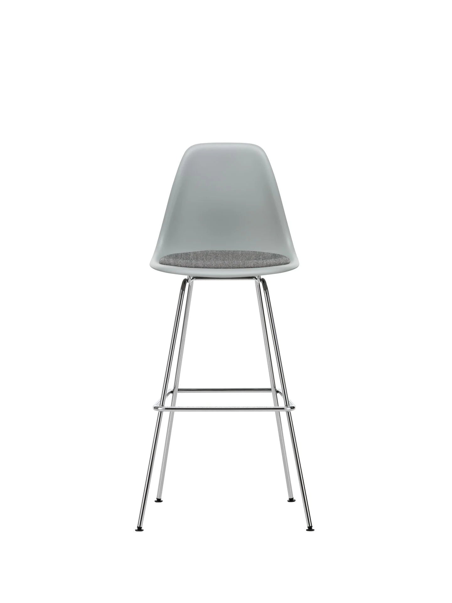 vitra Eames Plastic Stool RE high - chroom onderstel