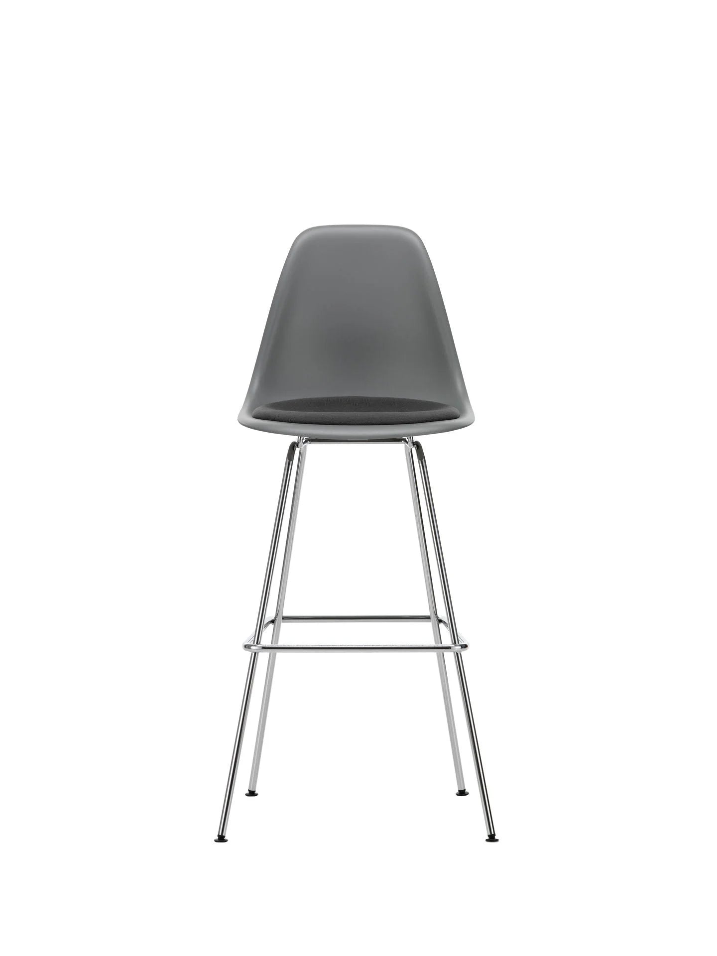 vitra Eames Plastic Stool RE high - chroom onderstel
