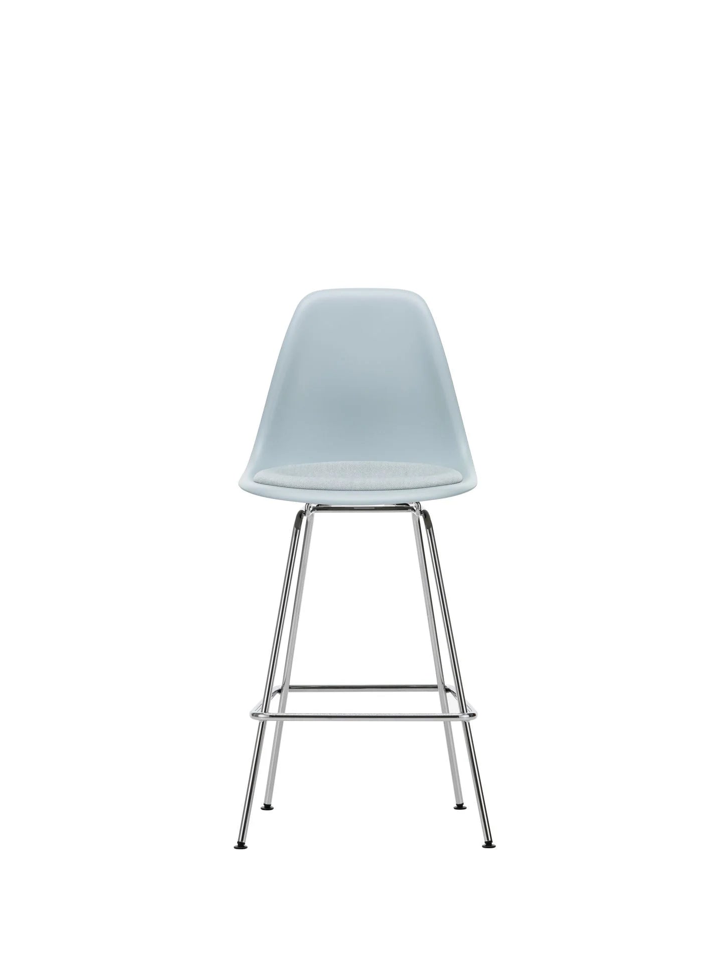 vitra Eames Plastic Stool RE medium - chroom onderstel
