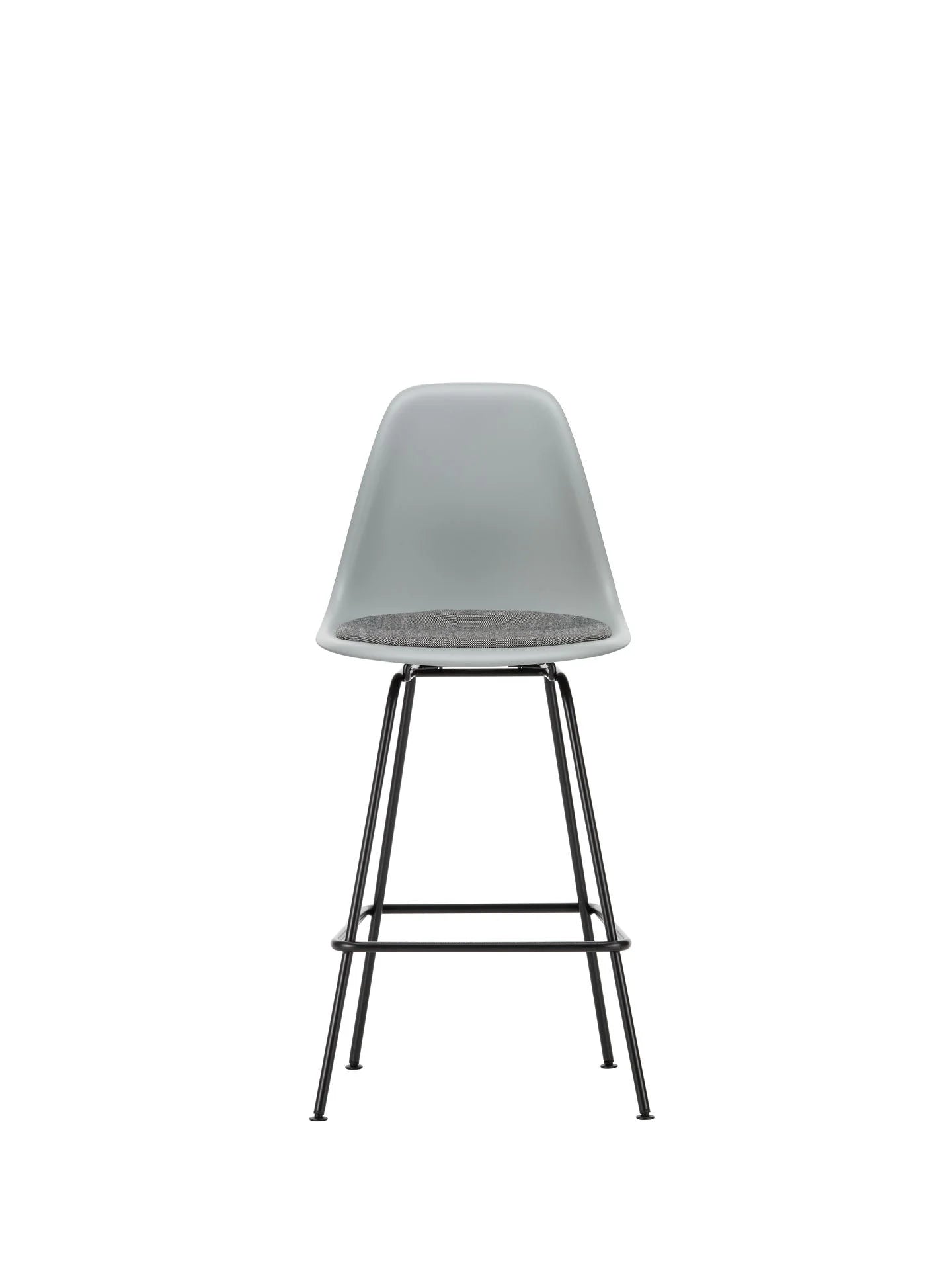 vitra Eames Plastic Stool RE medium - zwart onderstel