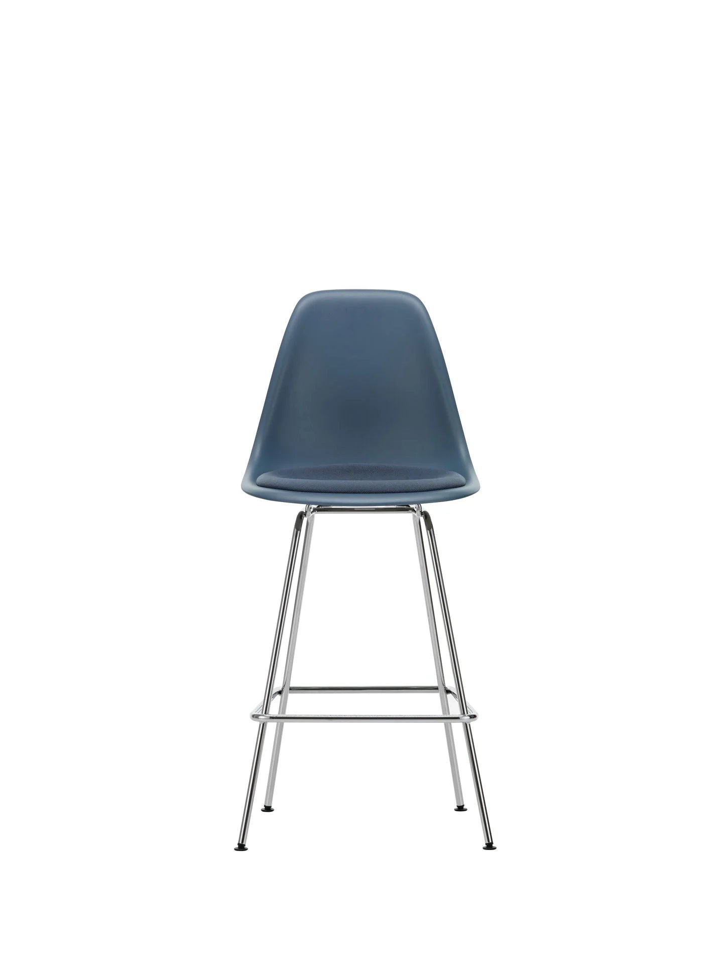 vitra Eames Plastic Stool RE medium - zwart onderstel