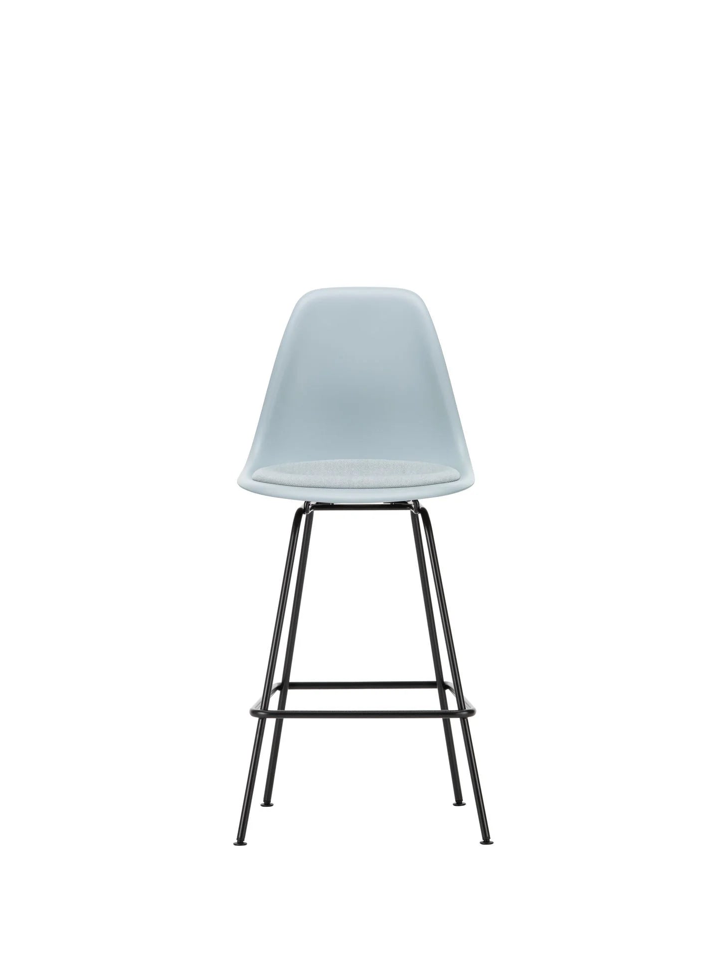 vitra Eames Plastic Stool RE medium - zwart onderstel
