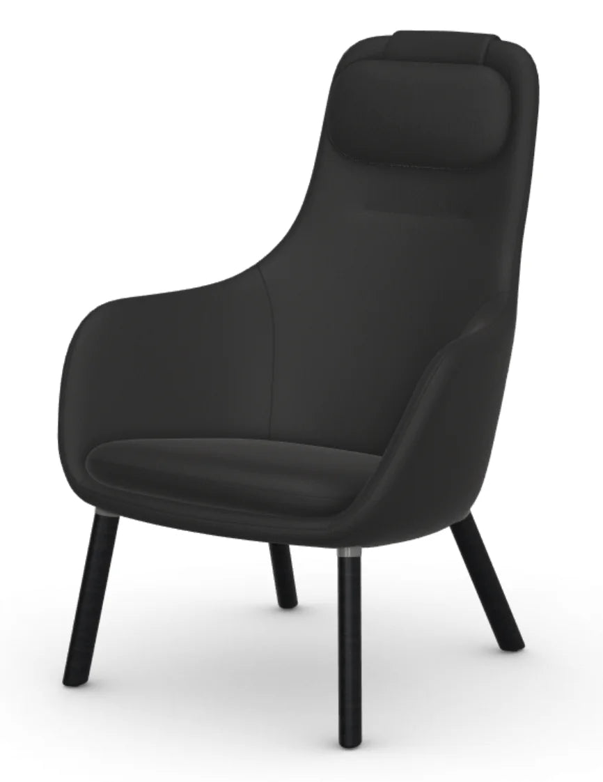 vitra lounge chair HAL - Credo - black