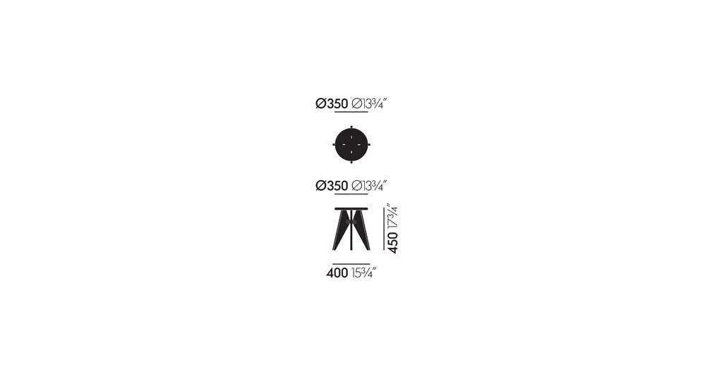 vitra tabouret Solvay