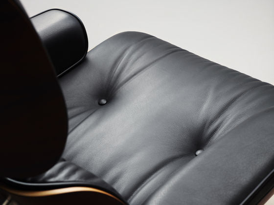 vitra Eames Lounge Chair & Ottoman - santos palisander - santos palisander & leder premium nero