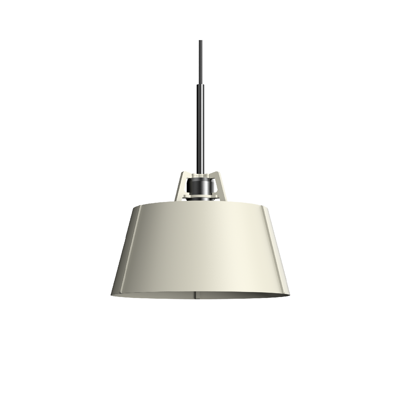 Tonone Bella hanglamp met zwarte fitting - ash grey