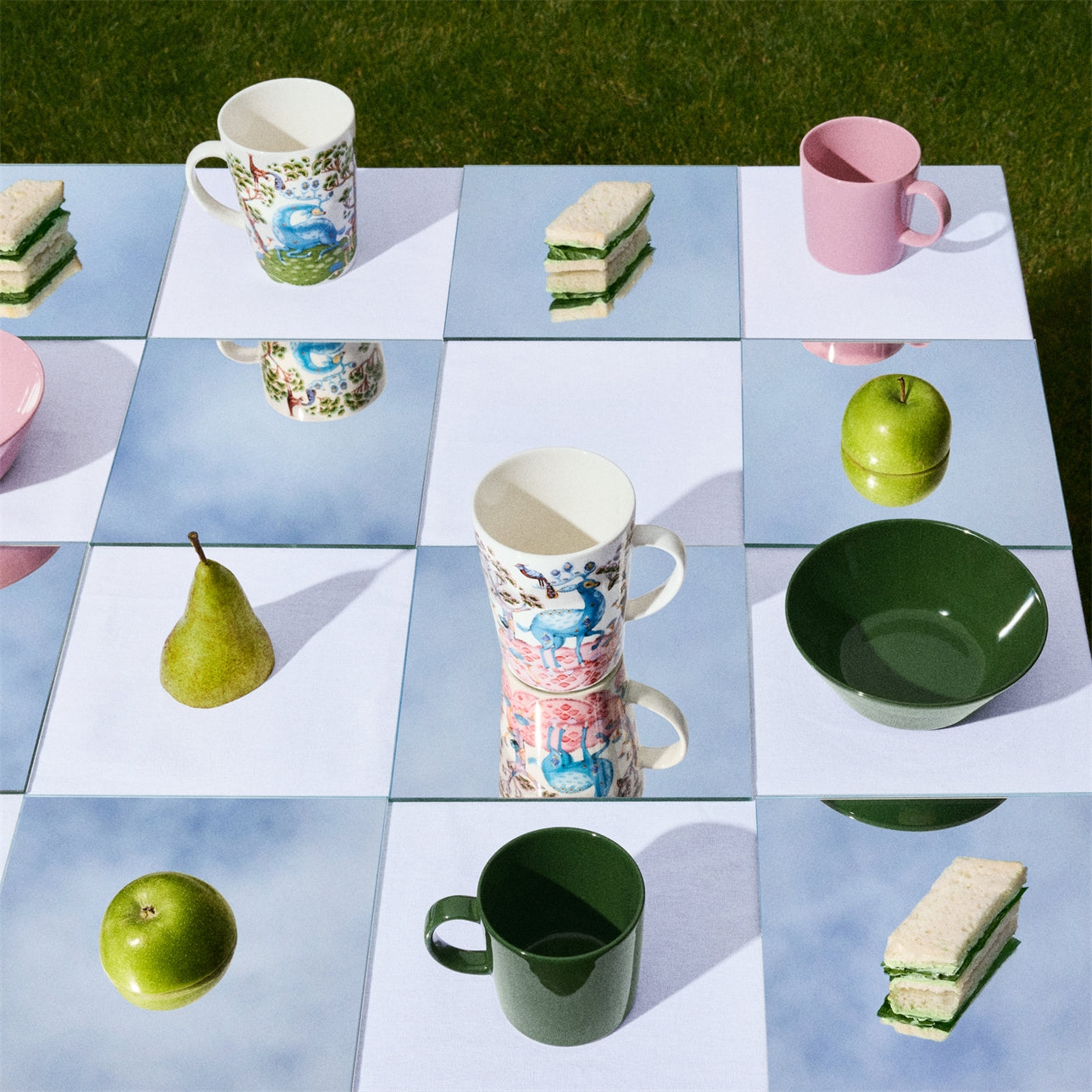 Satumetsä beker - 0,4 Lentegroen-Hemelsblauw