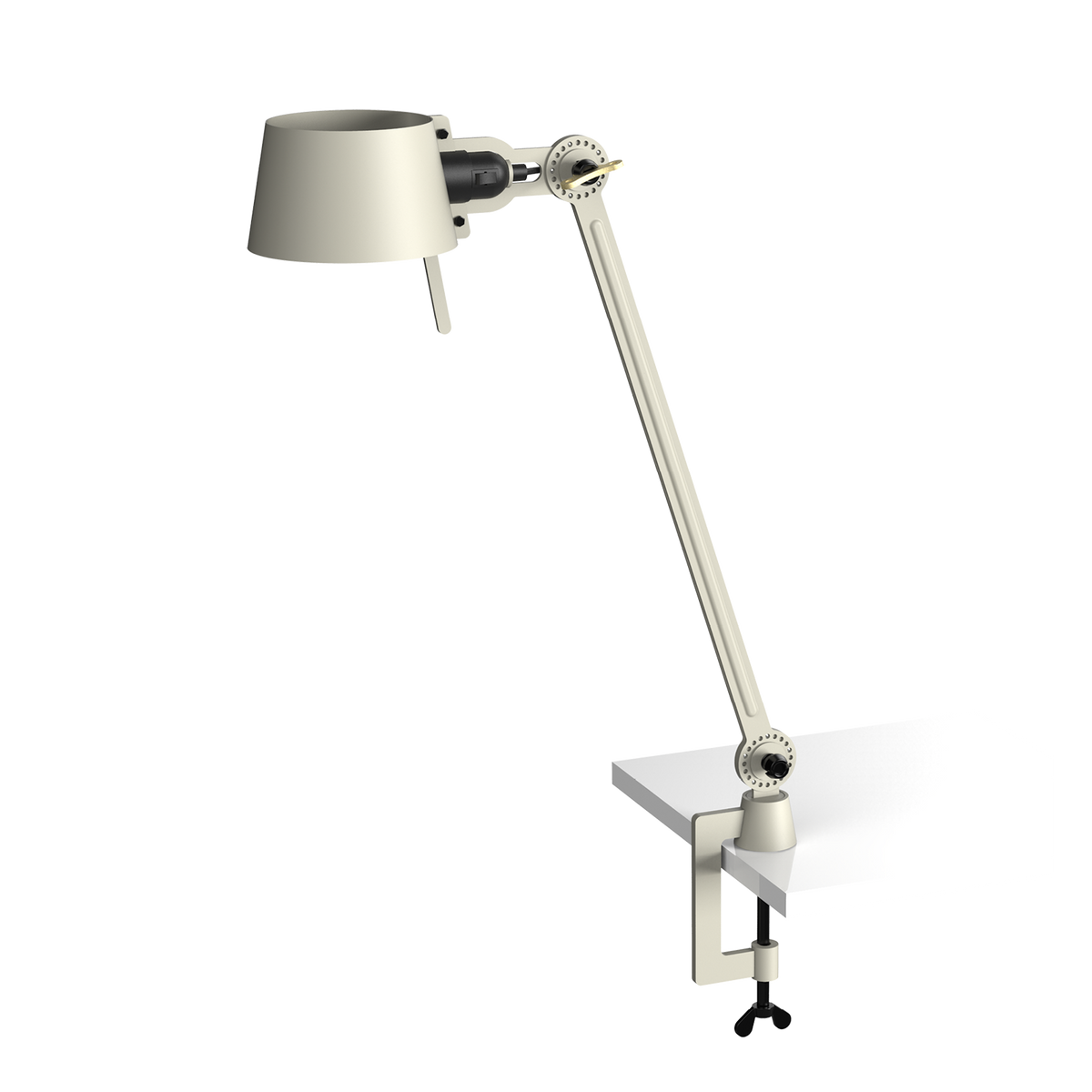 Bolt bureaulamp small één arm met klem