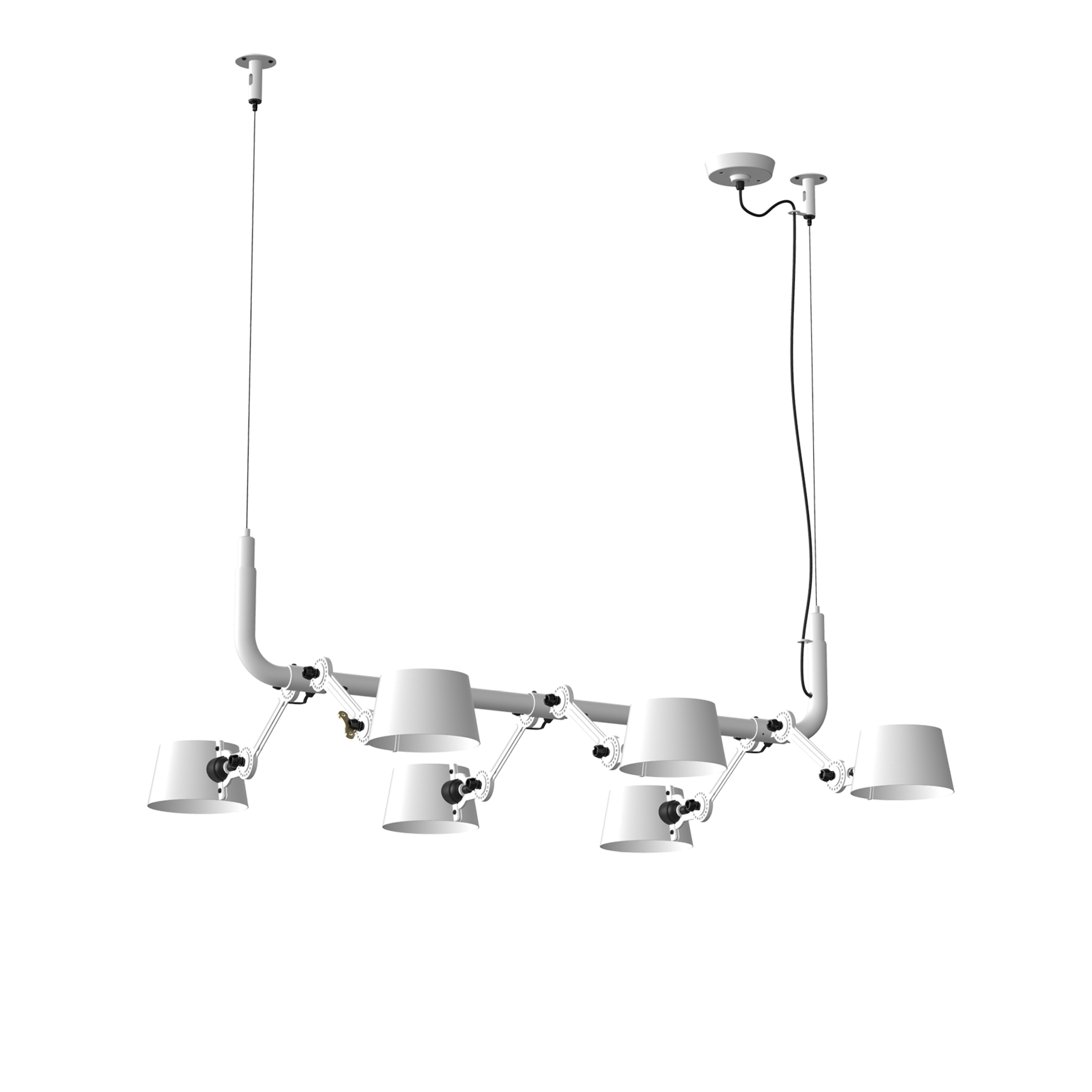 Bolt 6 arms hanglamp