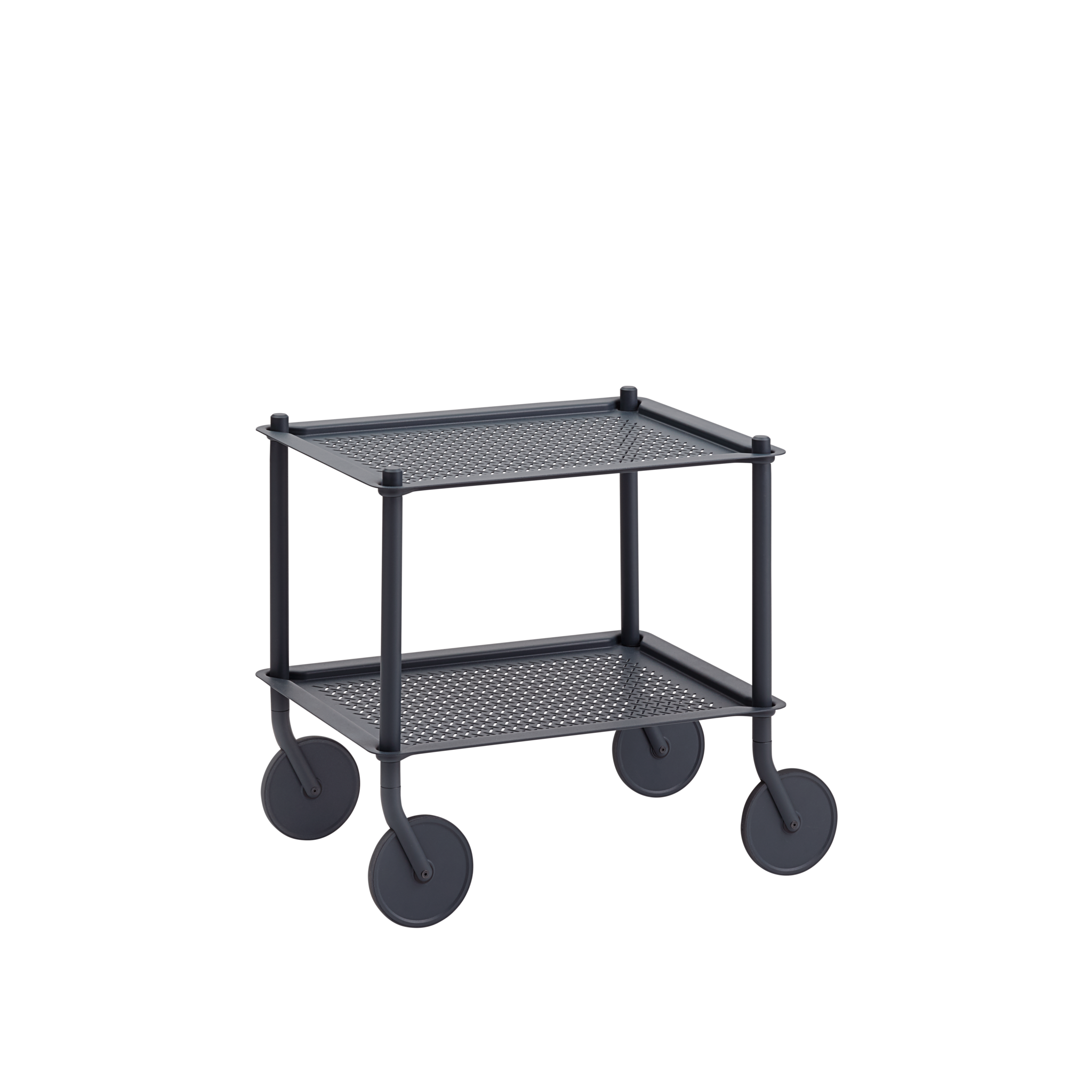 Muuto trolley Flow - blue grey - 2 laags