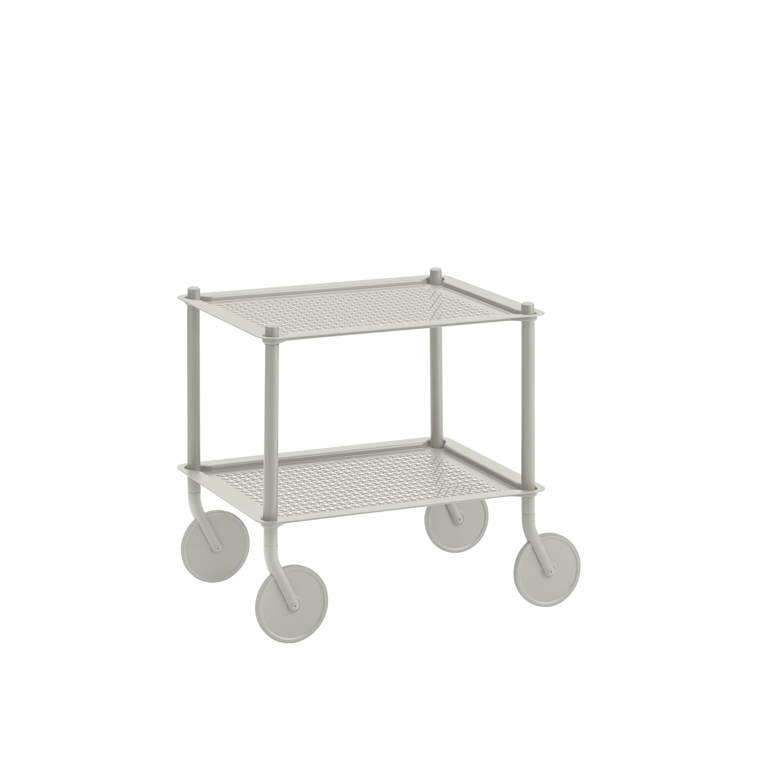 Muuto trolley Flow - grey - 2 laags