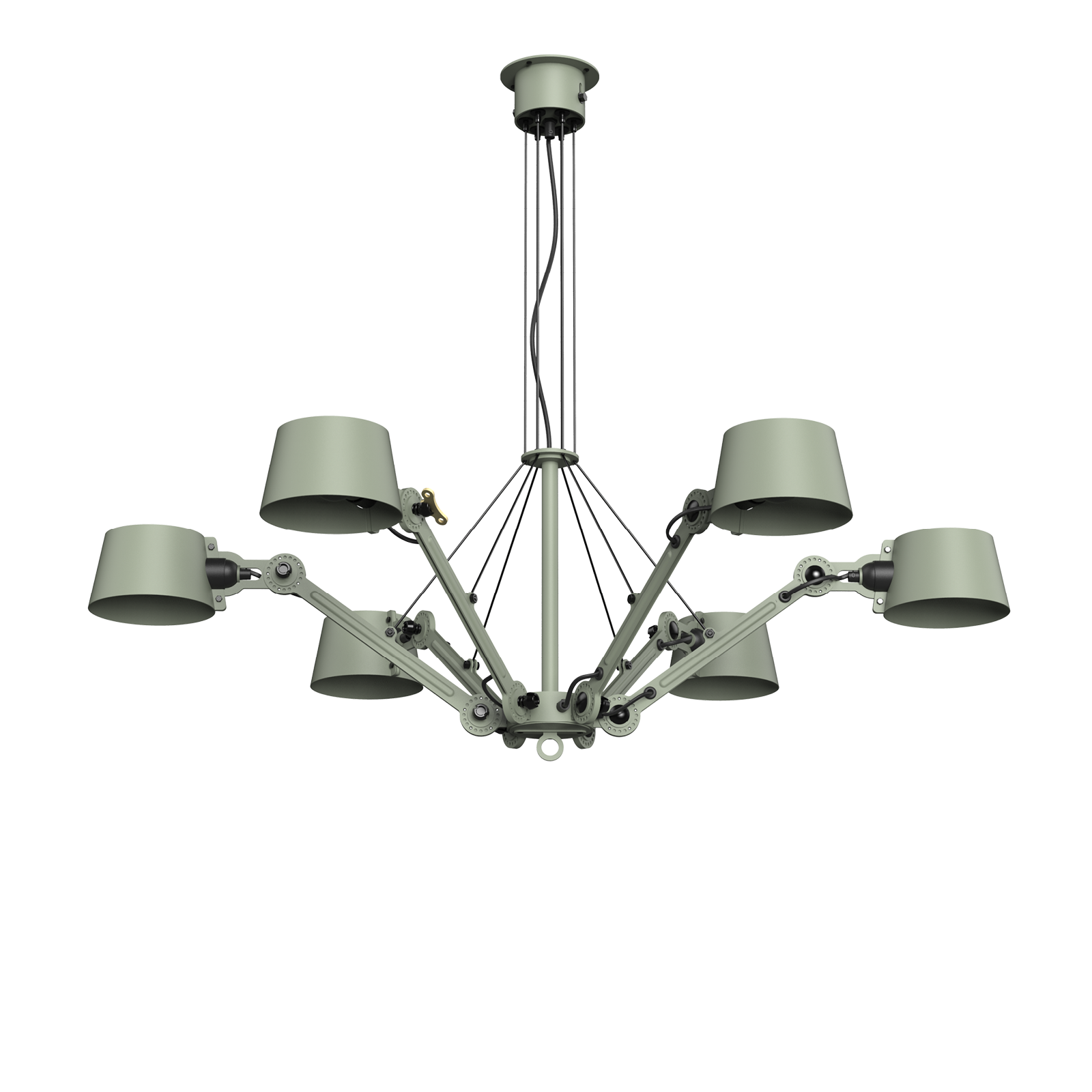 Bolt 6 arms ronde kroonluchter