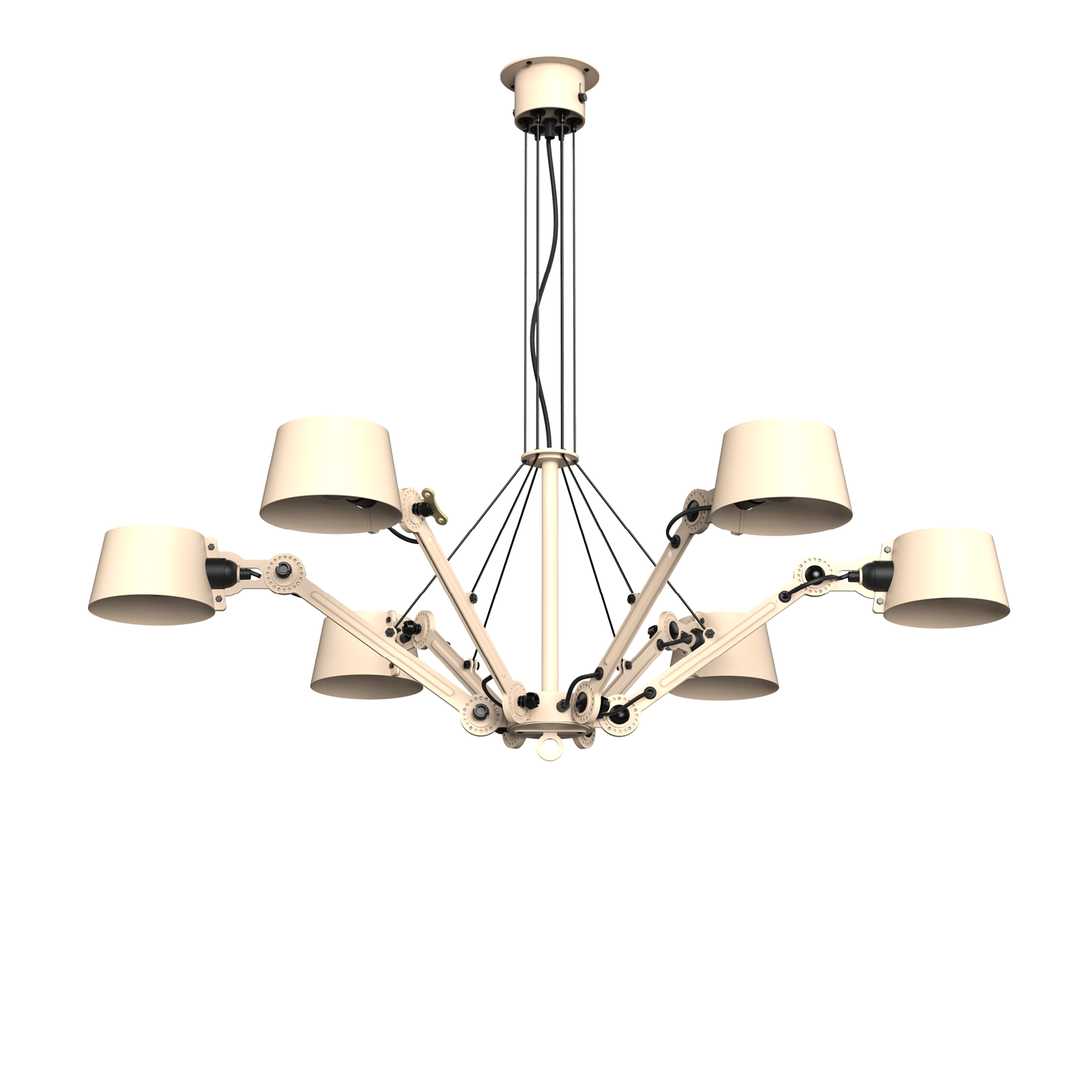Bolt 6 arms ronde kroonluchter