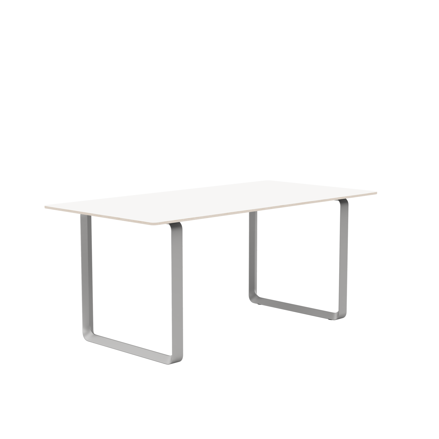 Muuto tafel 70/70 - 85 x 170 cm. - wit