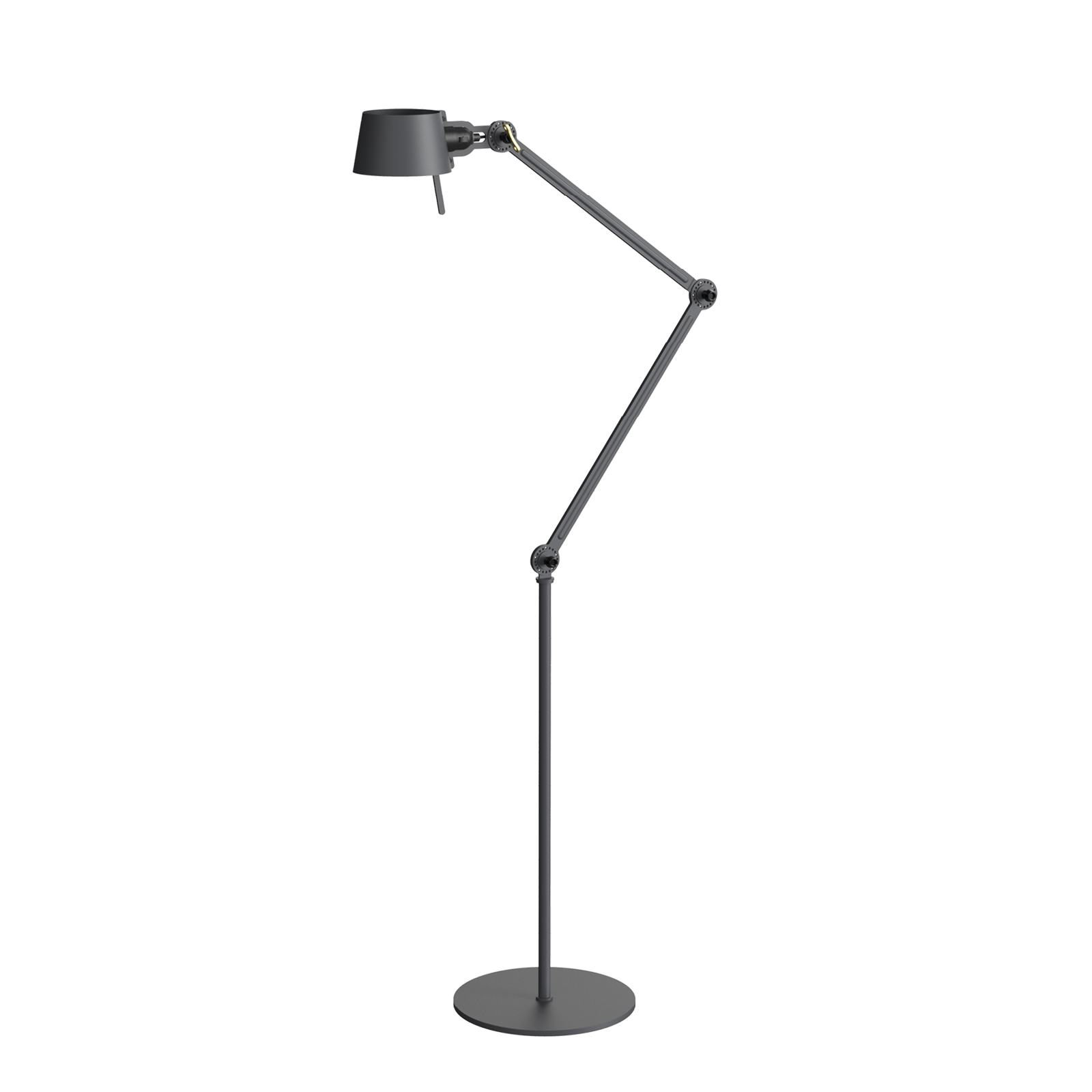 Bolt vloerlamp twee armen