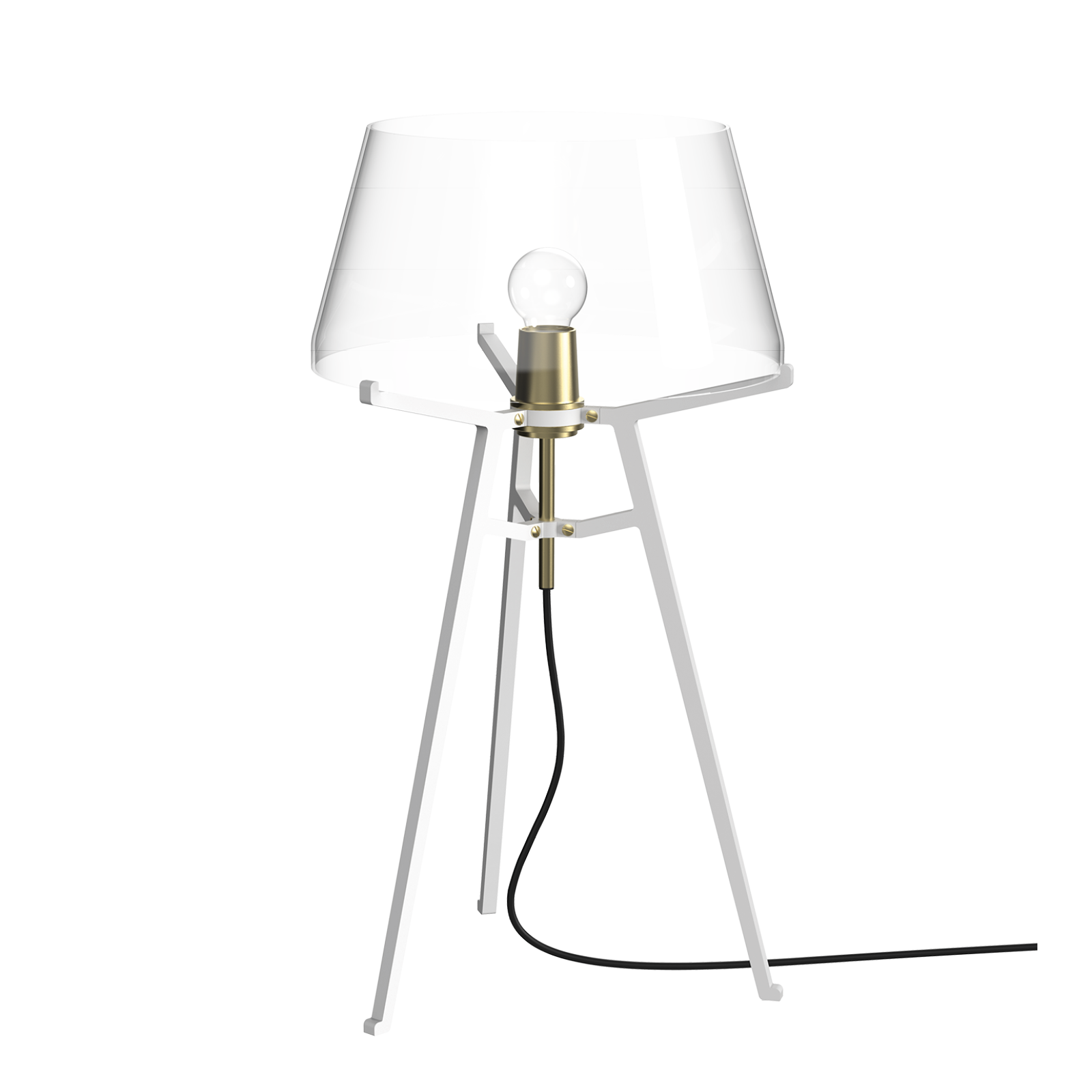 Ella tafellamp transparant