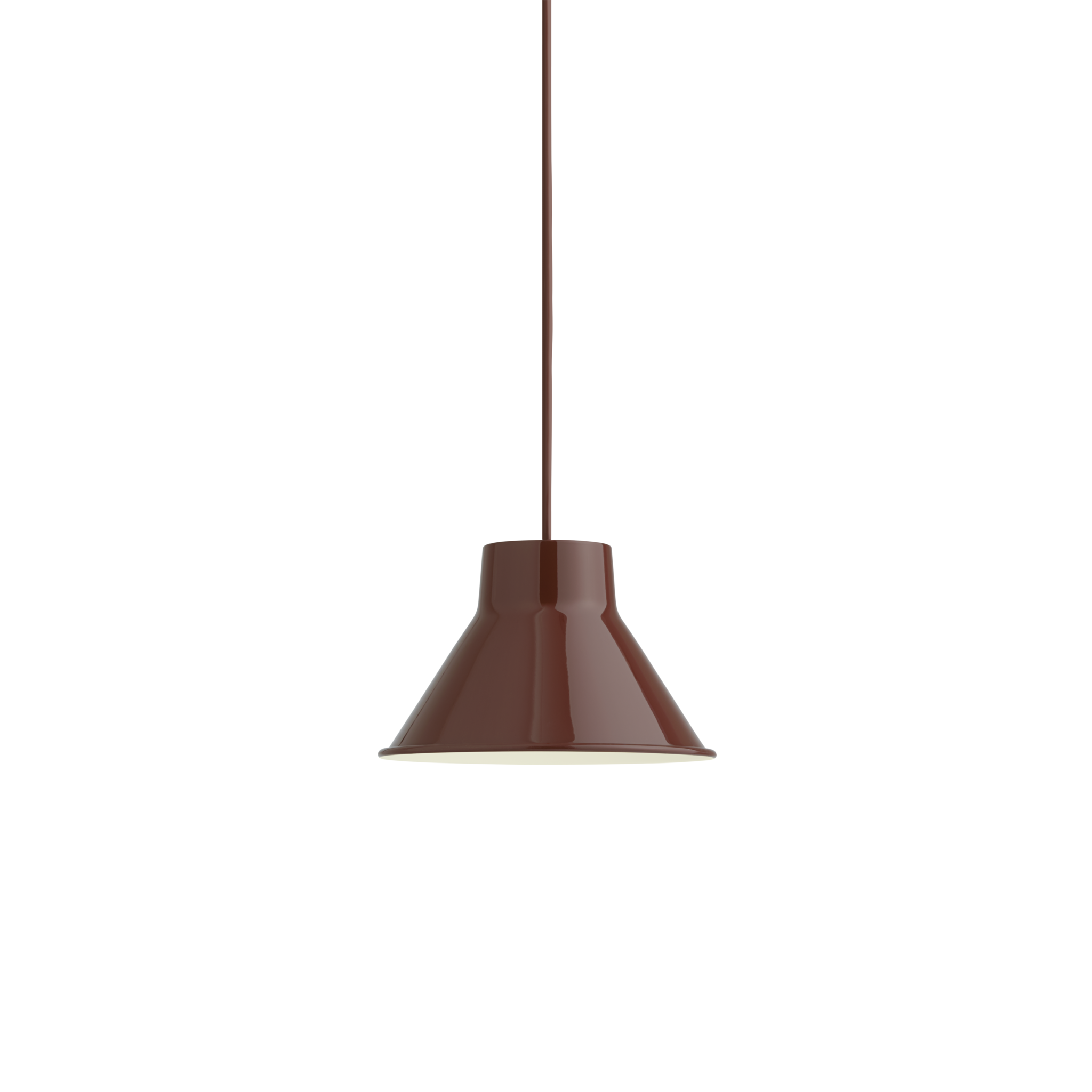 Muuto hanglamp Top - Ø 21 + Ø 28 cm. - deep red Ø 21 cm.