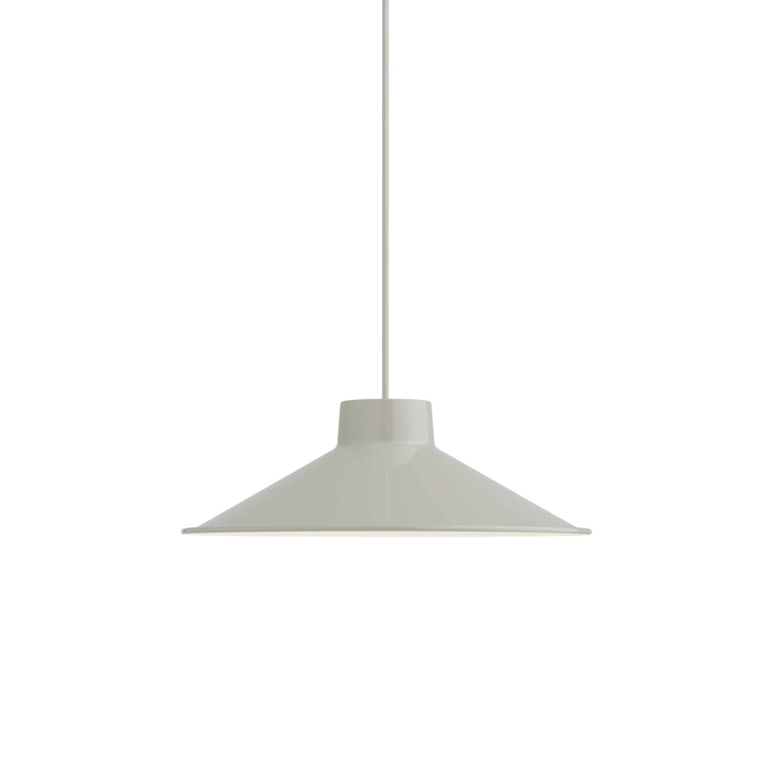 Muuto hanglamp Top - Ø 36 + Ø 38 cm. - grey - Ø 36 cm.