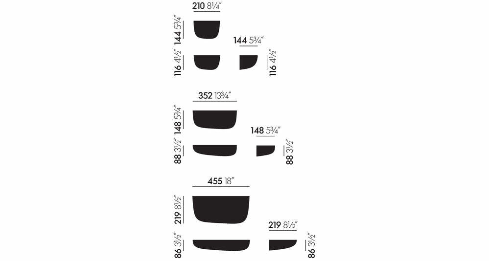 vitra Corniches small