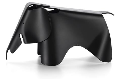 vitra Eames Elephant - diepzwart