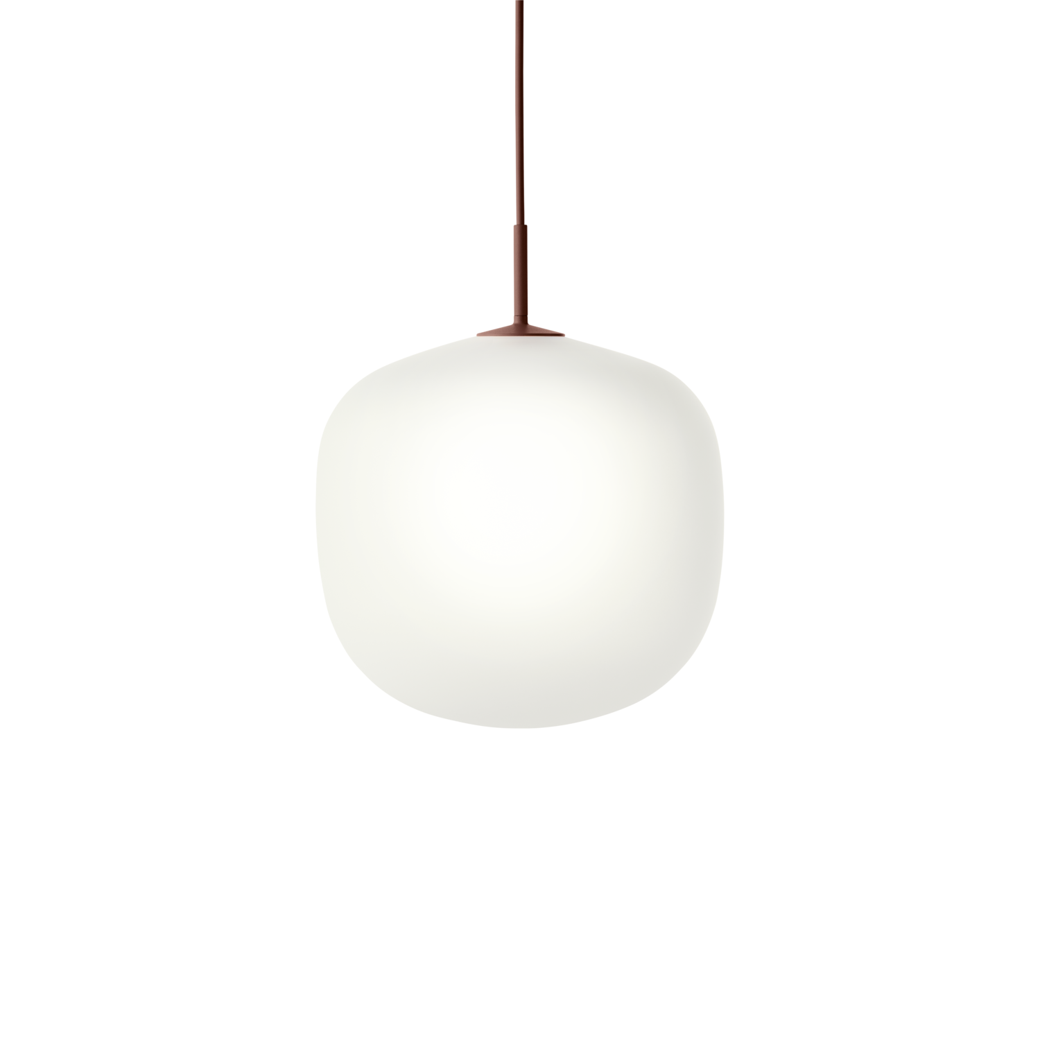 Muuto hanglamp Rime - Ø 37 + Ø 45 cm. - deep red - Ø 37 cm.