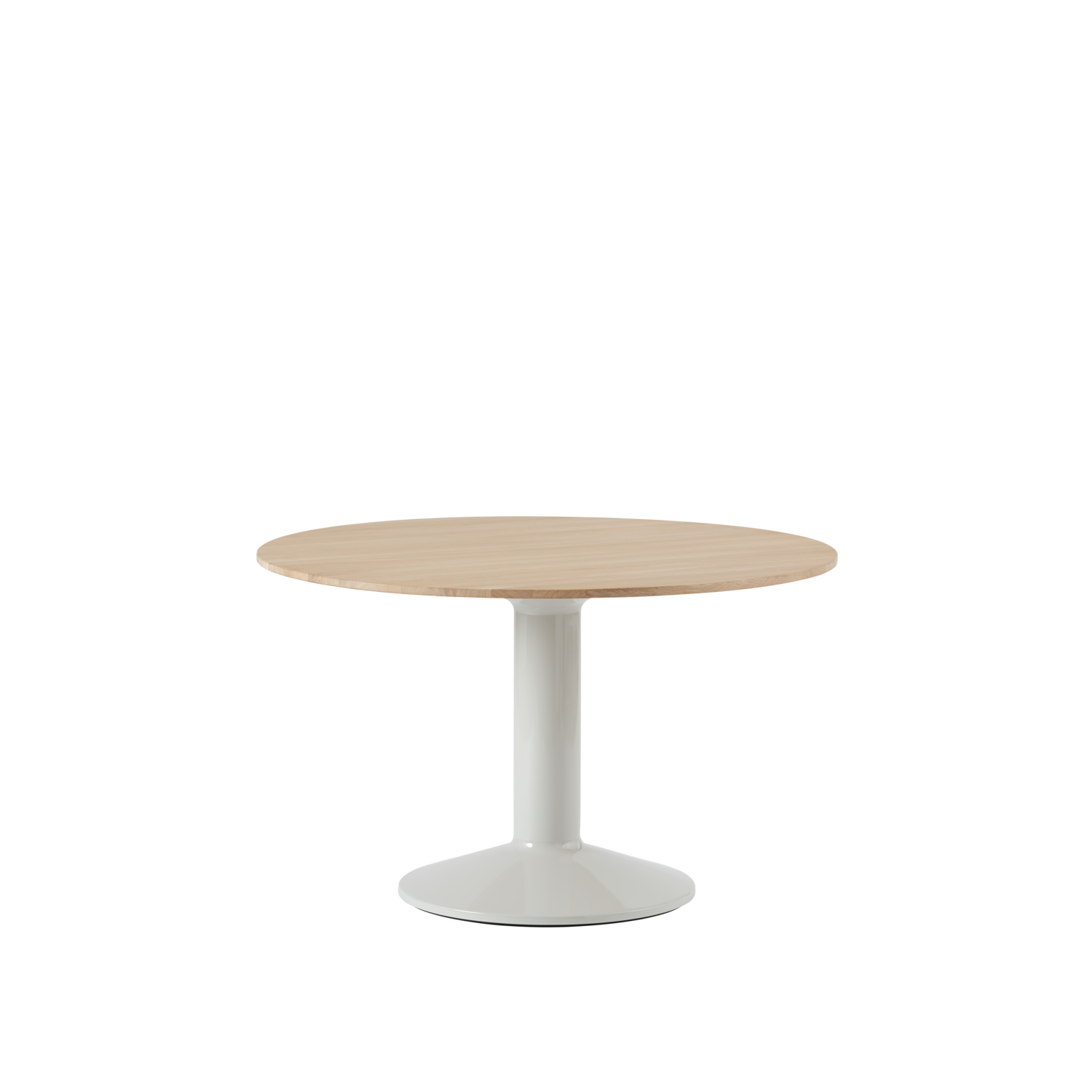 Muuto tafel Midst - Ø 120 cm. - geolied eiken / grijs