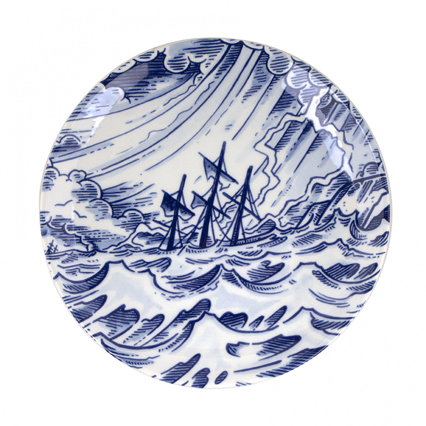 Royal Delft Schiffmacher bord Sailor’s Grave - standaard