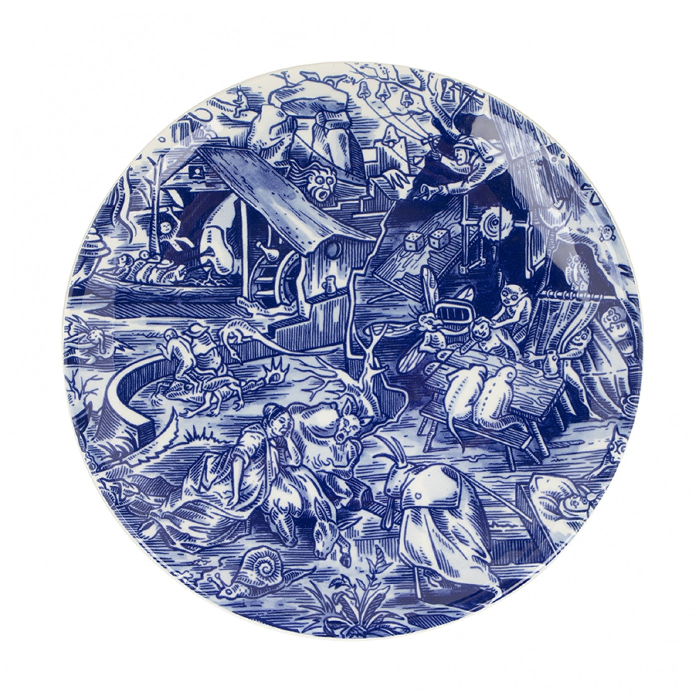 Royal Delft Schiffmacher bord Tribute to Jeroen Bosch - standaard