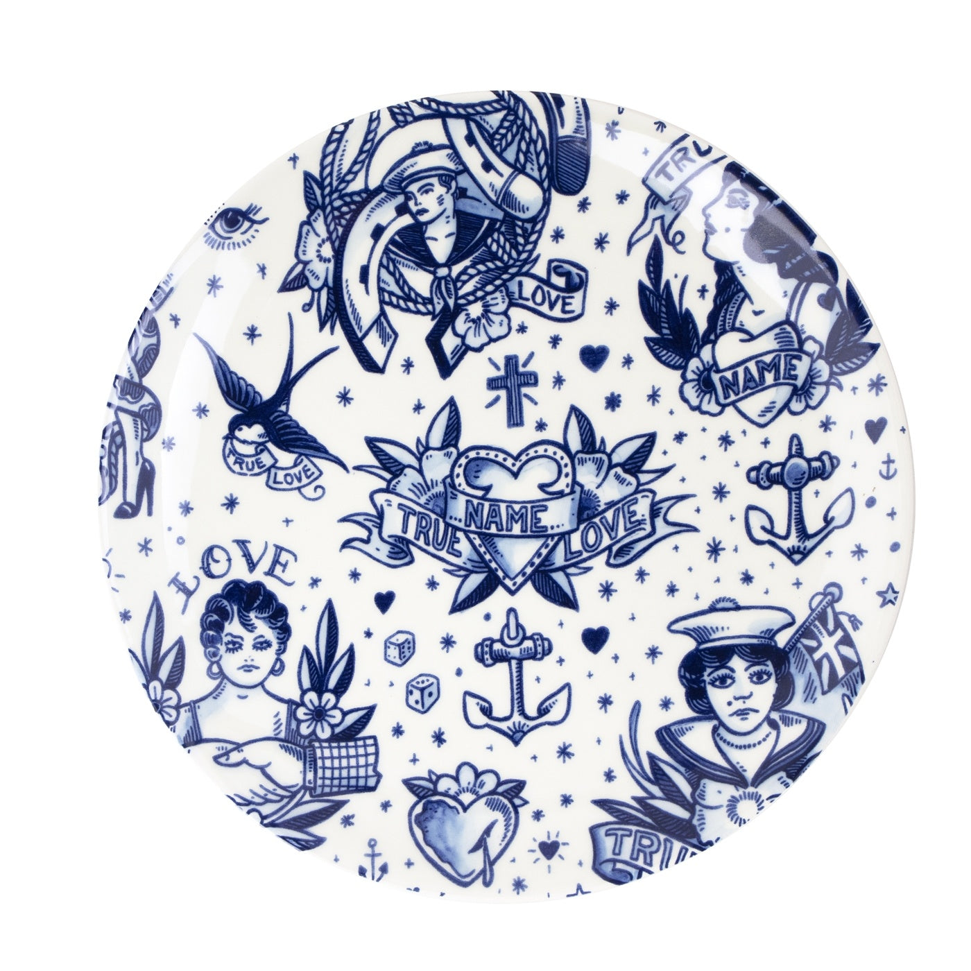 Royal Delft Schiffmacher bord ’Love’ - standaard