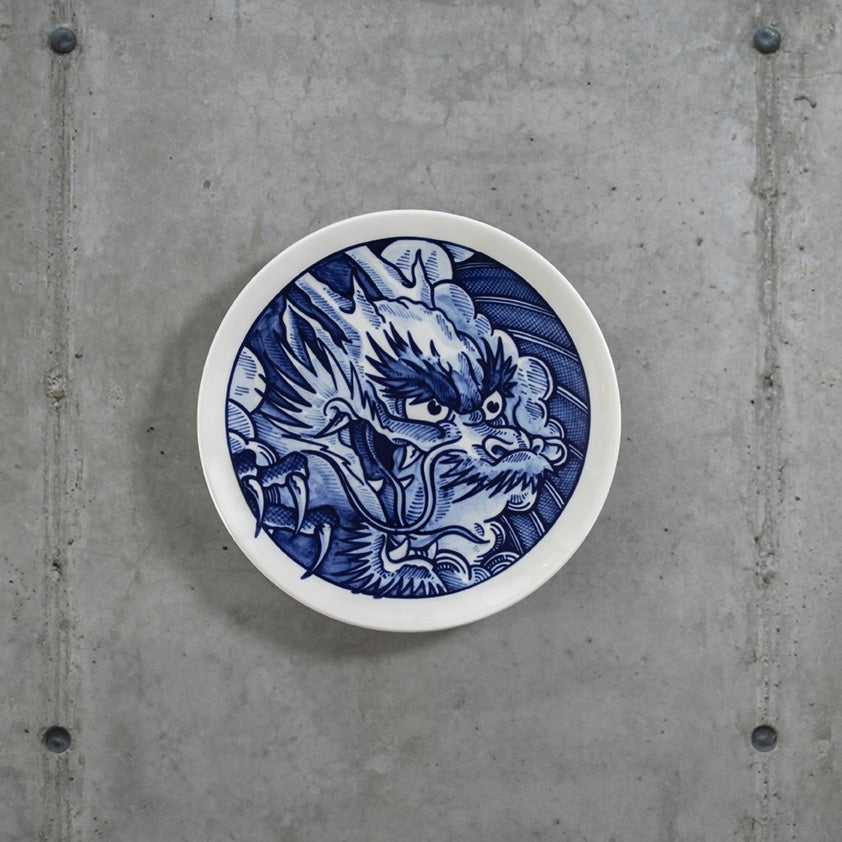 Royal Delft bord Dragon