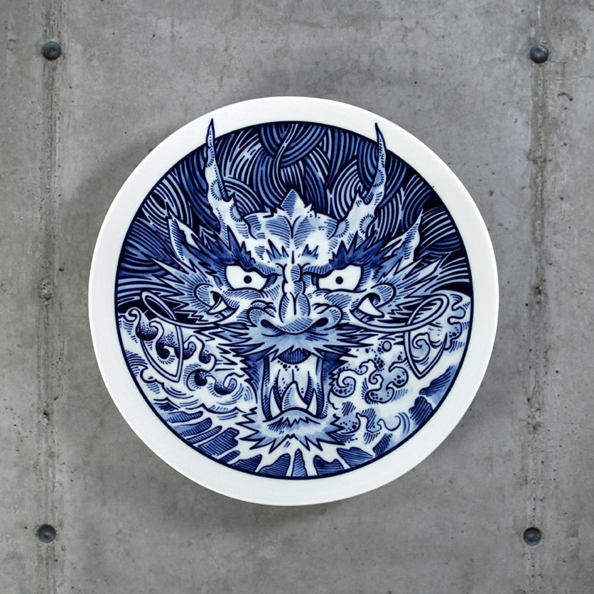 Royal Delft bord Dragon