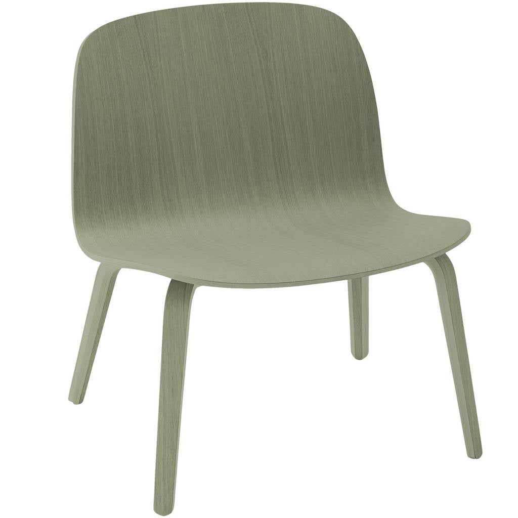 Muuto loungestoel Visu - dusty groen