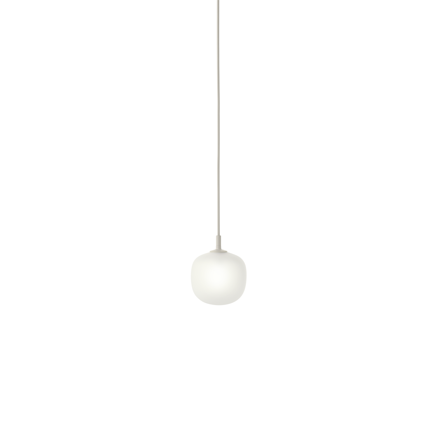 Muuto hanglamp Rime - Ø 12 + Ø 18 cm. - grey - Ø 12 cm.