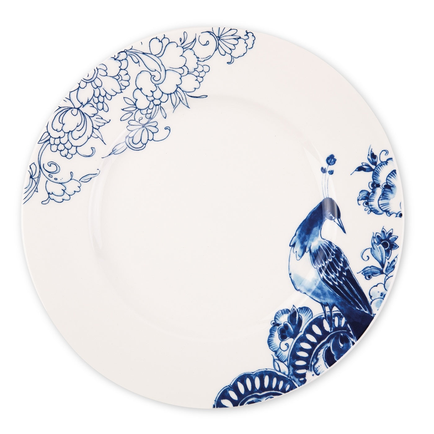 Royal Delft dinerbord Ø 27 cm. - Peacock Symphony - bord Ø 27 cm.