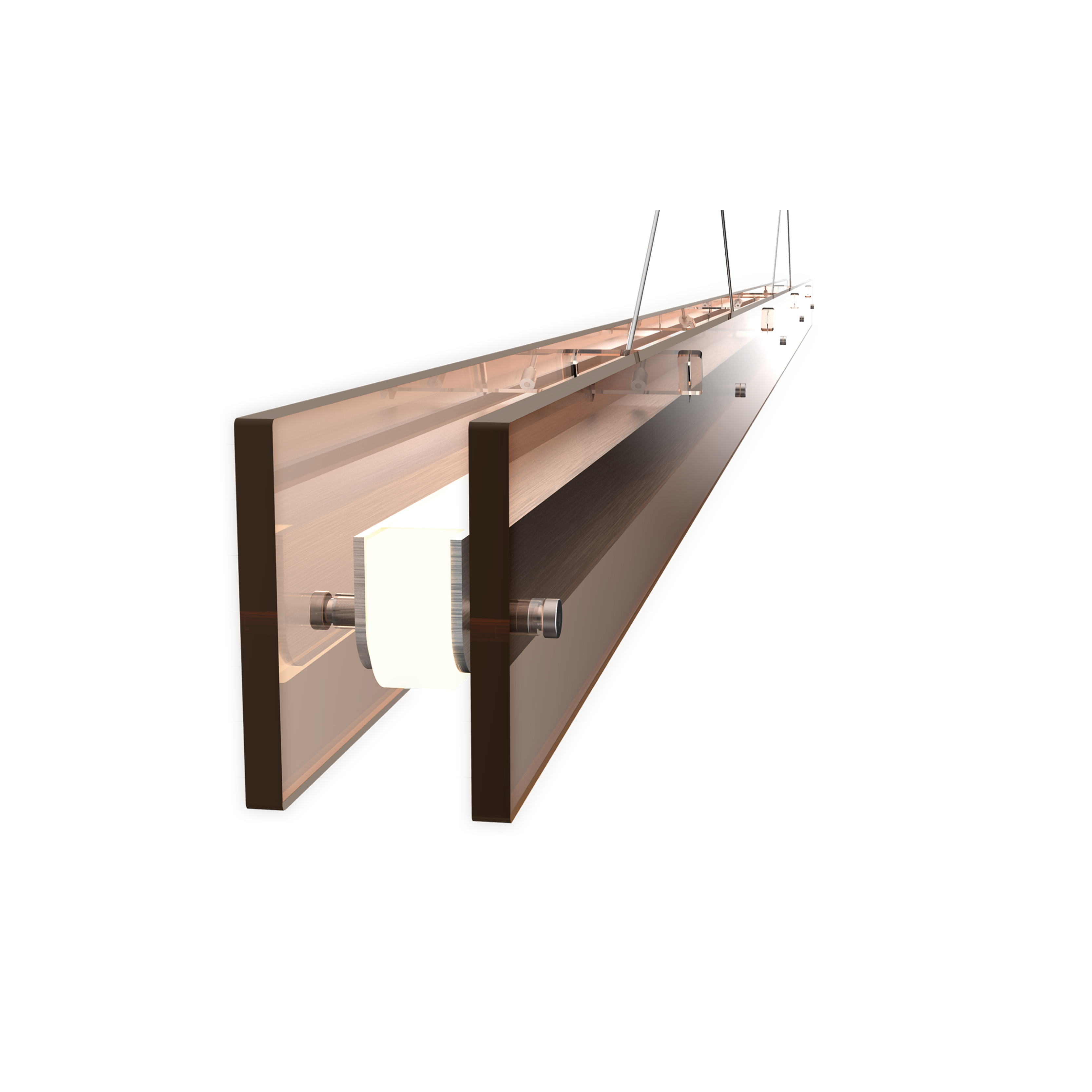 Bridge hanglamp - 220 cm.