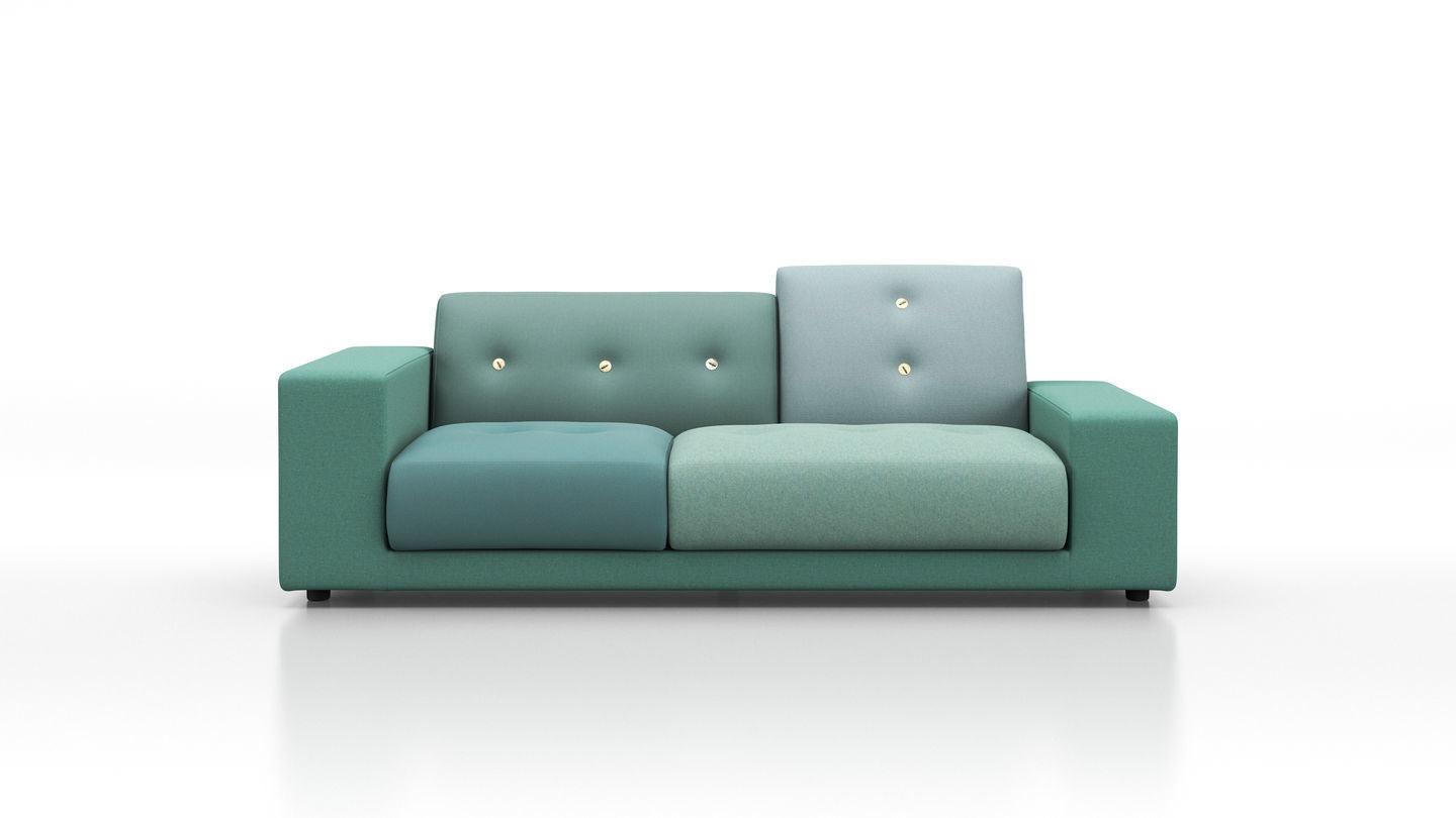 vitra Polder compact sofa - the sea greens - rechts